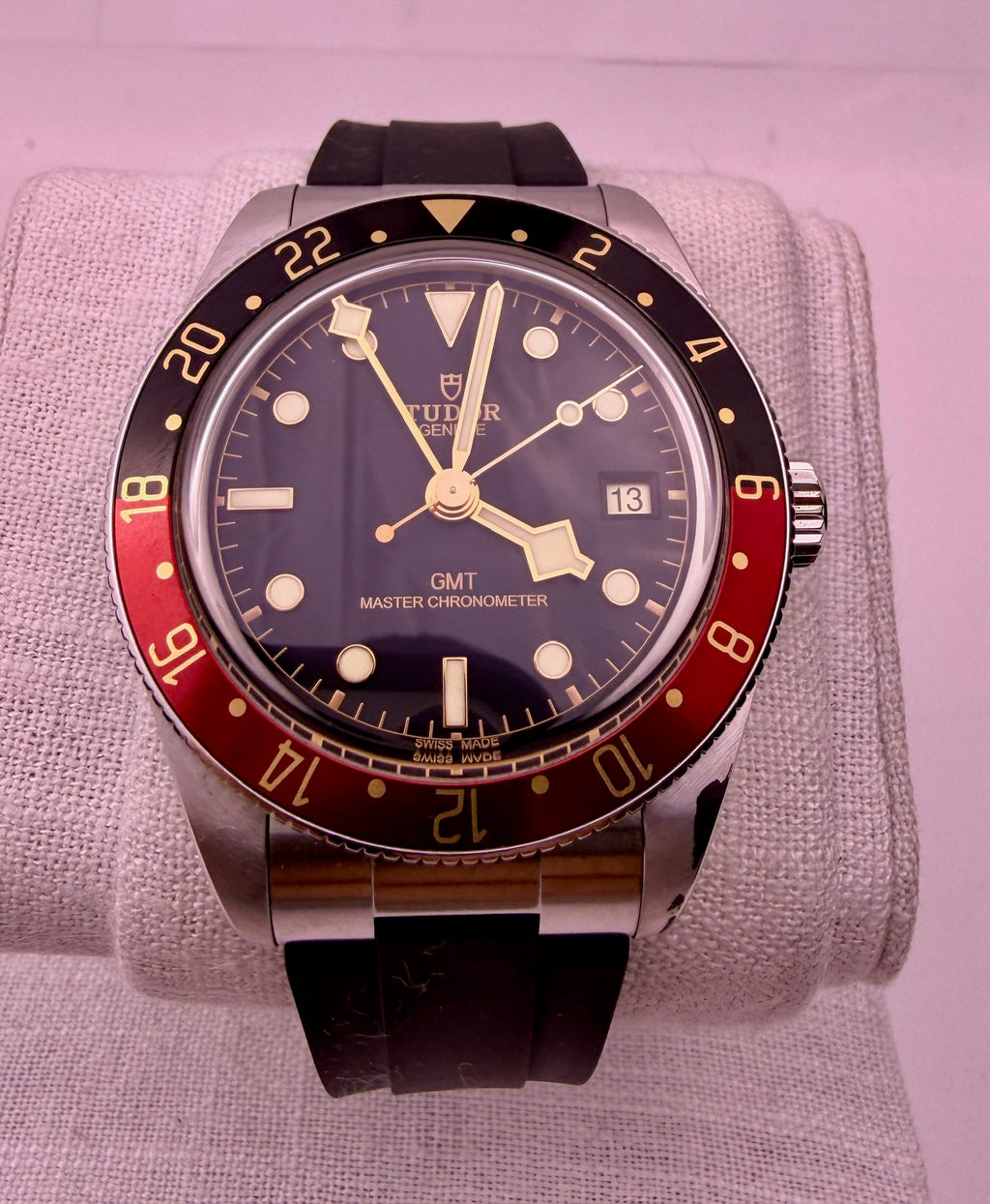 Case #519 — Tudor Black Bay 58 GMT “Coke” on Tudor Rubber Strap Ref. M7939G1A0NRU-0002