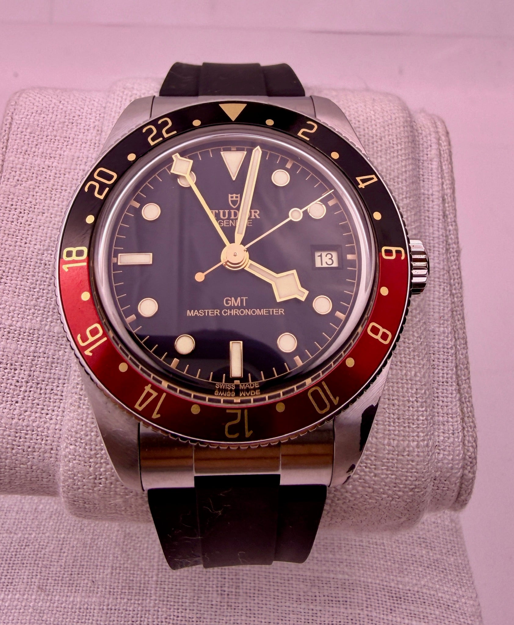 Case #519 — Tudor Black Bay 58 GMT “Coke” on Tudor Rubber Strap Ref. M7939G1A0NRU-0002