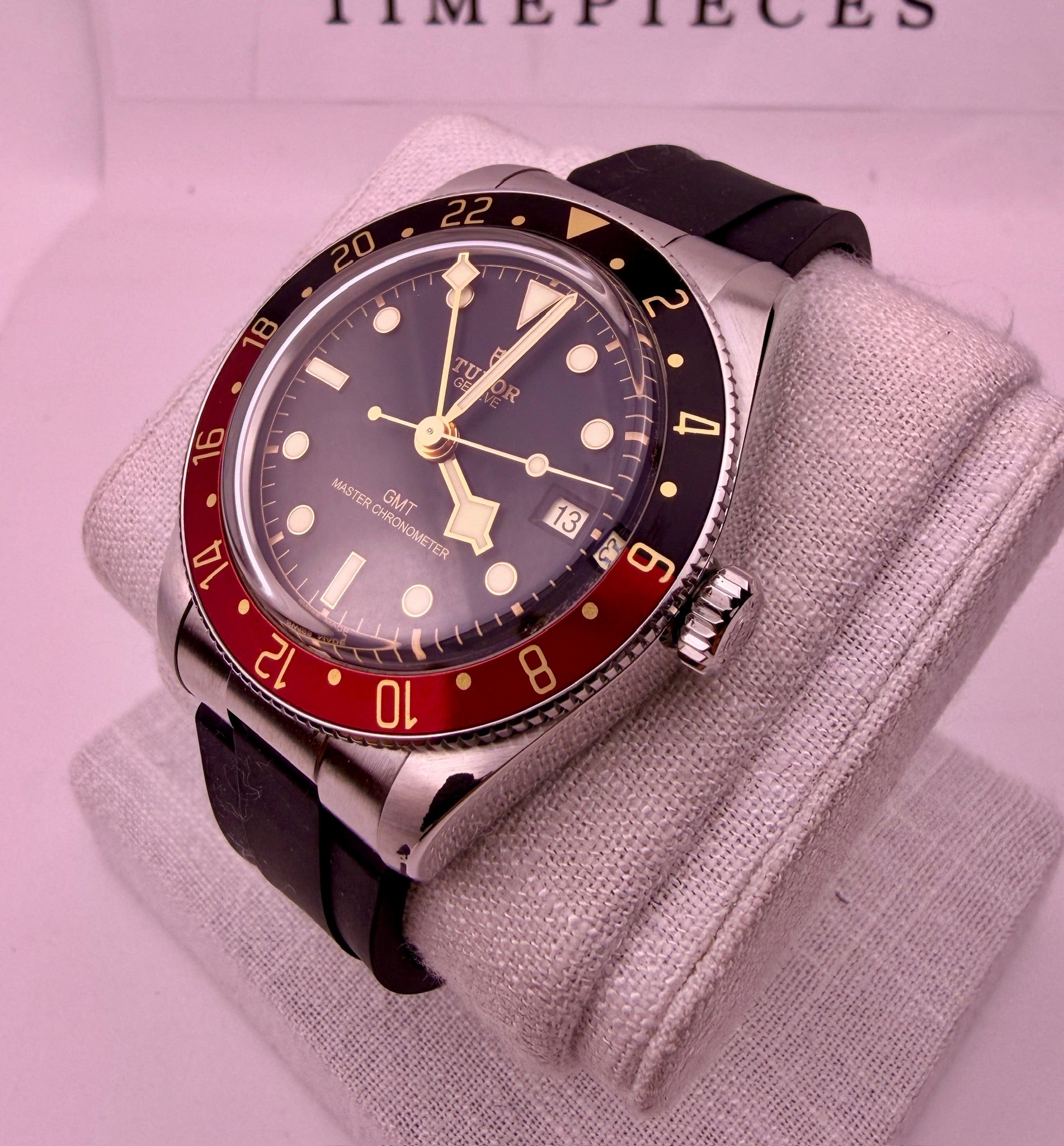 Case #519 — Tudor Black Bay 58 GMT “Coke” on Tudor Rubber Strap Ref. M7939G1A0NRU-0002