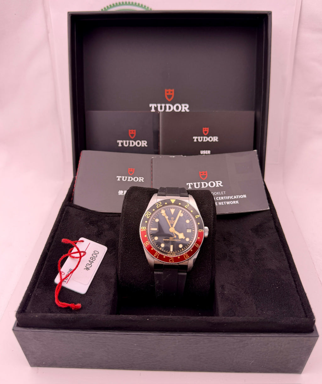 Case #519 — Tudor Black Bay 58 GMT “Coke” on Tudor Rubber Strap Ref. M7939G1A0NRU-0002