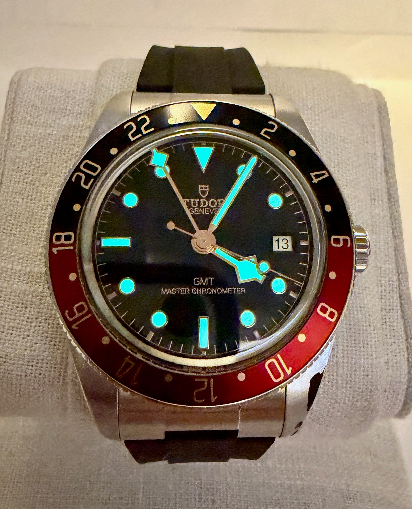 Case #519 — Tudor Black Bay 58 GMT “Coke” on Tudor Rubber Strap Ref. M7939G1A0NRU-0002
