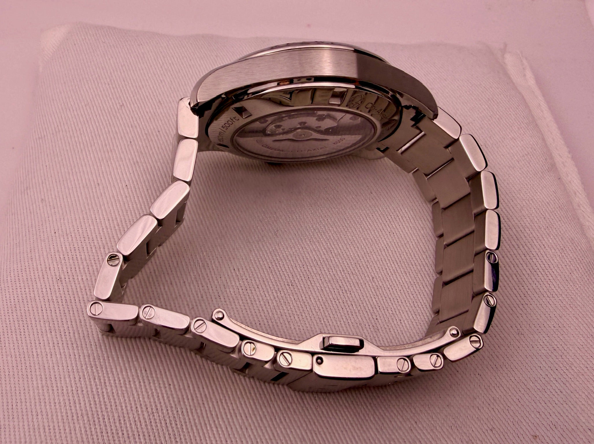 Case #522 — Omega Aqua Terra Blue - 41 Ref. 231.10.42.21.03.001