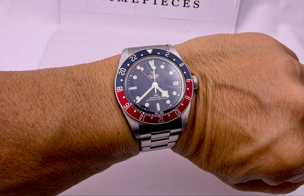 Case #523 — Tudor Black Bay GMT “Pepsi” on Oyster Ref. M79830RB-0001
