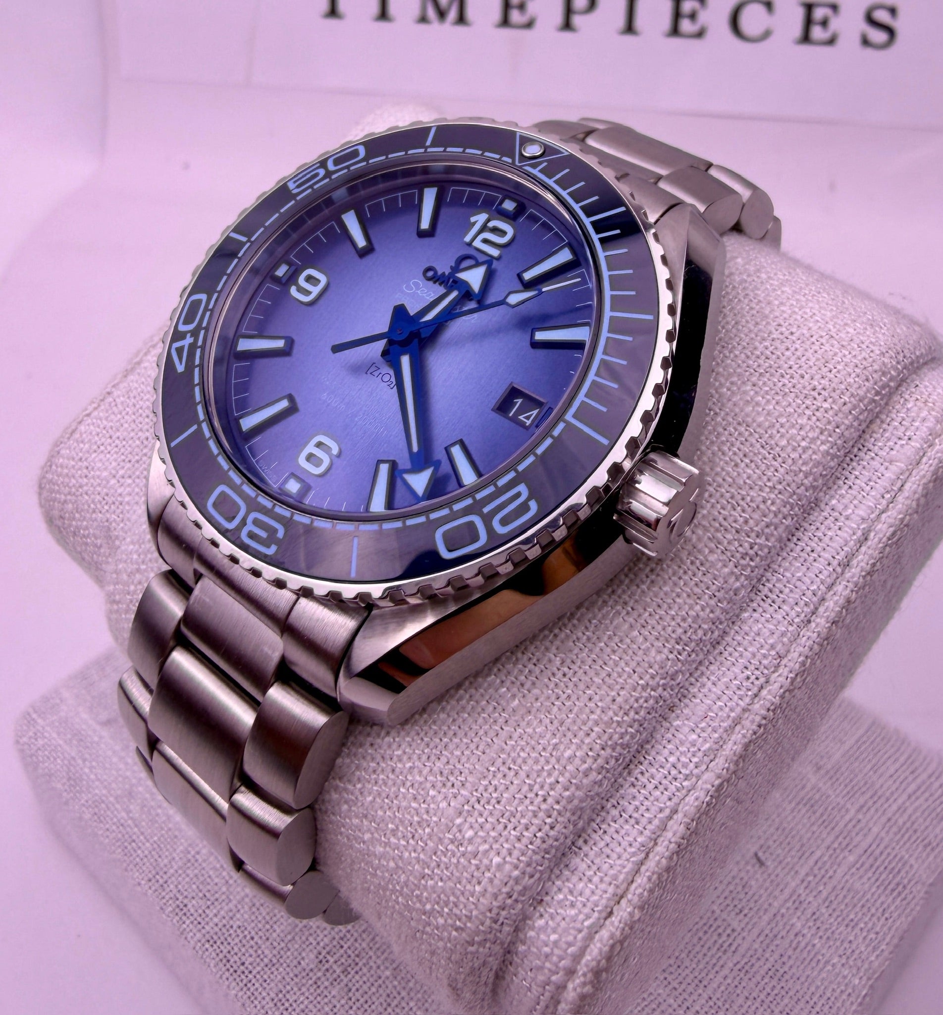 Case #527 — Omega Seamaster Planet Ocean 39.5MM Summer Blue Ref. 215.30.40.20.03.002