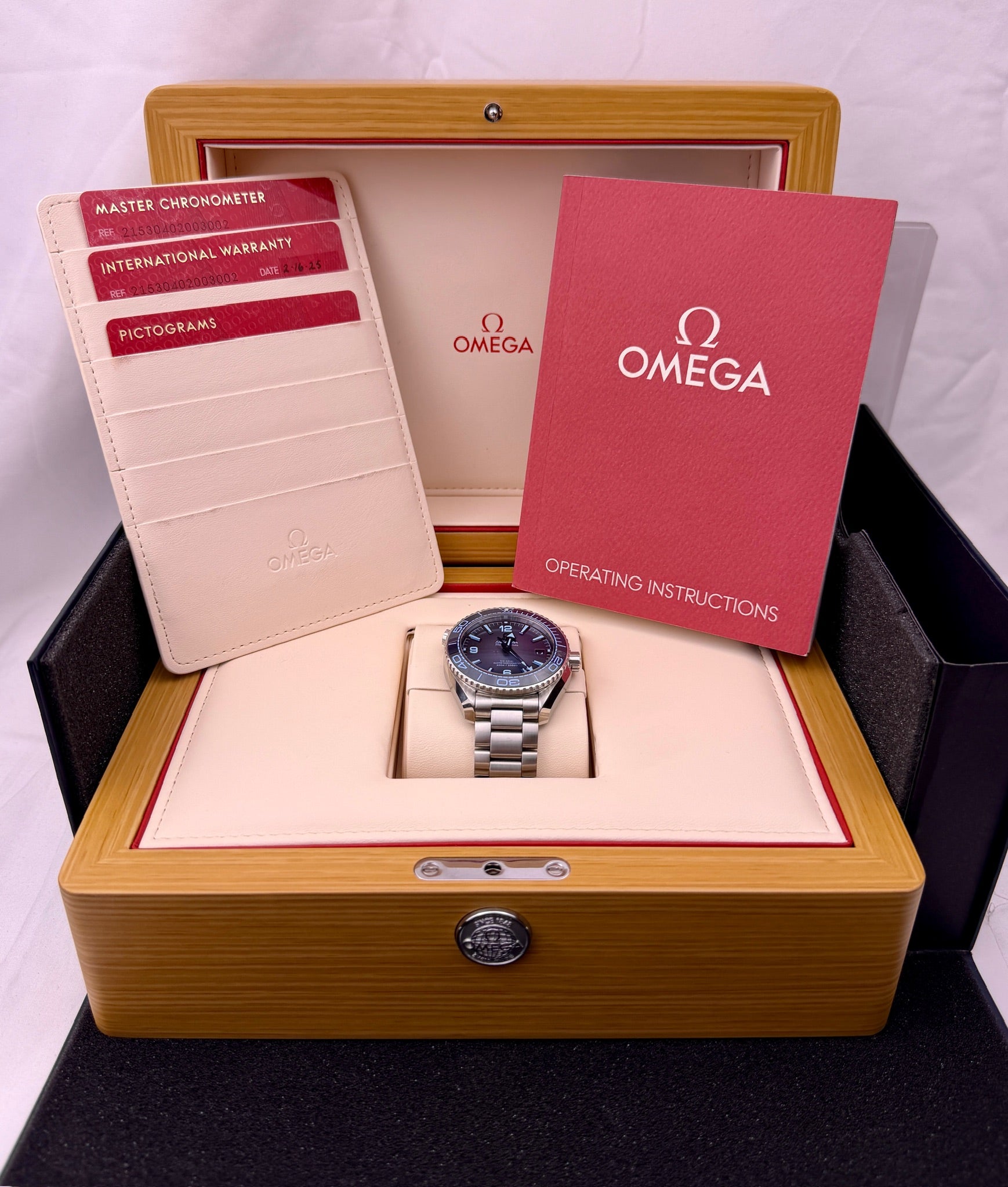 Case #527 — Omega Seamaster Planet Ocean 39.5MM Summer Blue Ref. 215.30.40.20.03.002