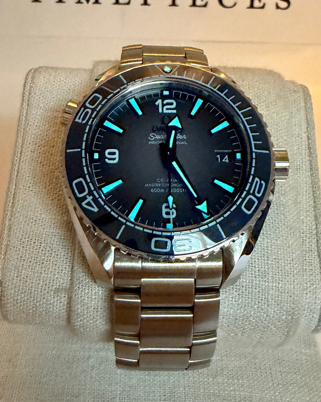 Case #527 — Omega Seamaster Planet Ocean 39.5MM Summer Blue Ref. 215.30.40.20.03.002