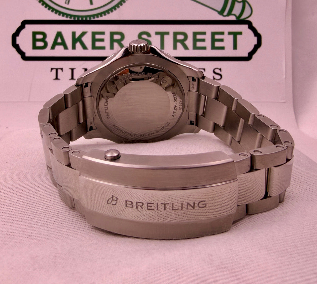 Case #537 — Breitling Superocean 44MM “Tiffany Blue” Ref. A17376