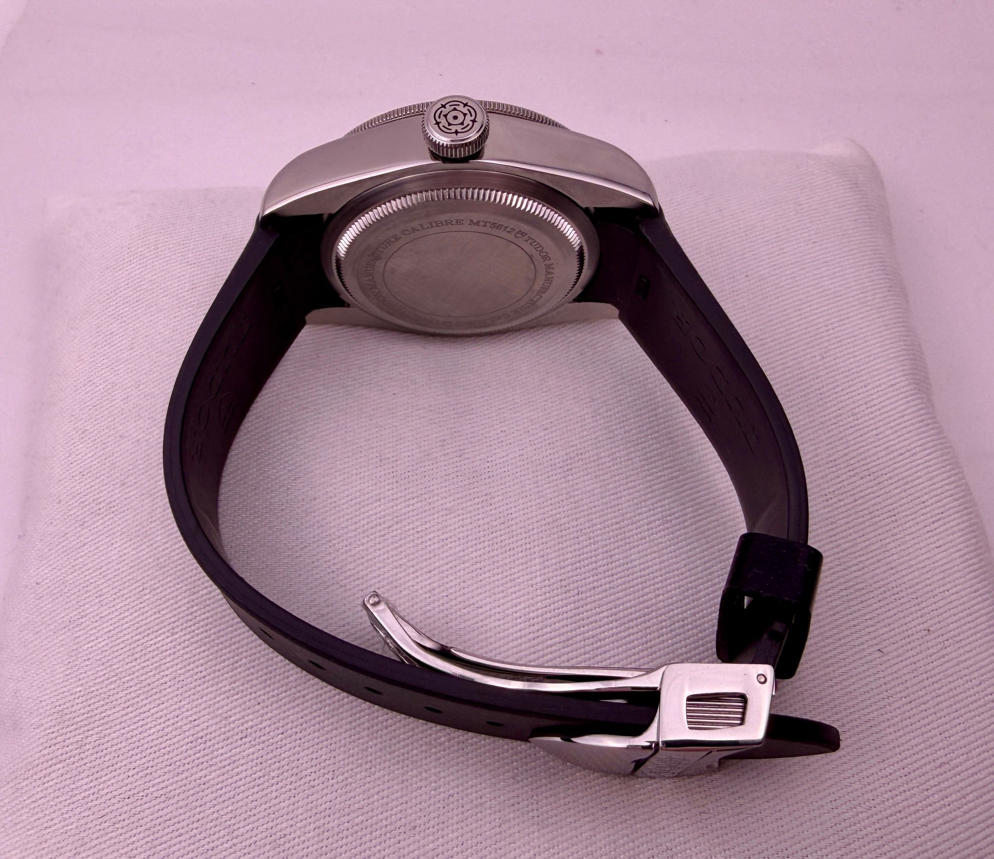 Case #536 — Tudor Black Bay Heritage 41MM Steel on Rubber Ref. 79730
