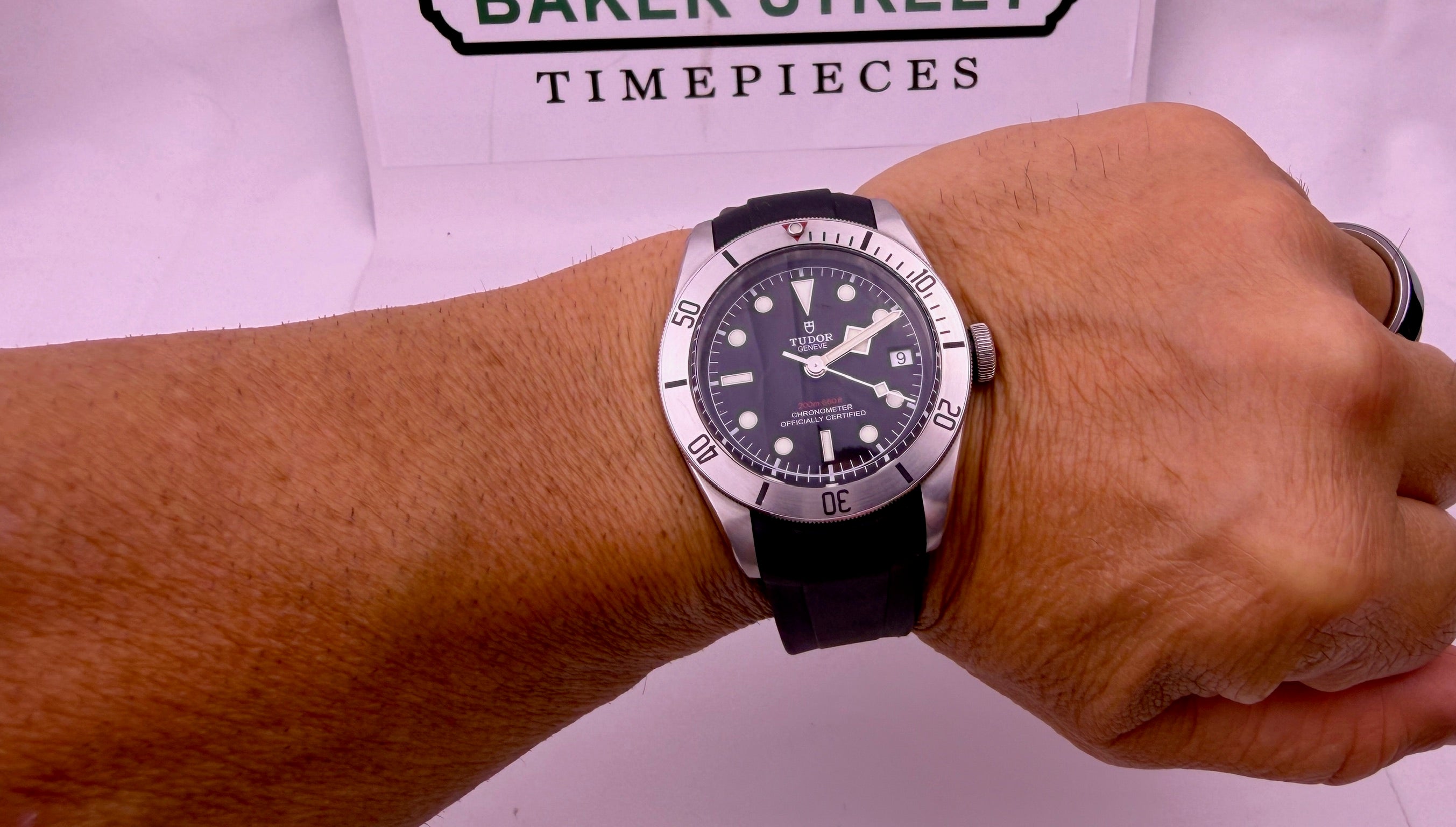 Case #536 — Tudor Black Bay Heritage 41MM Steel on Rubber Ref. 79730