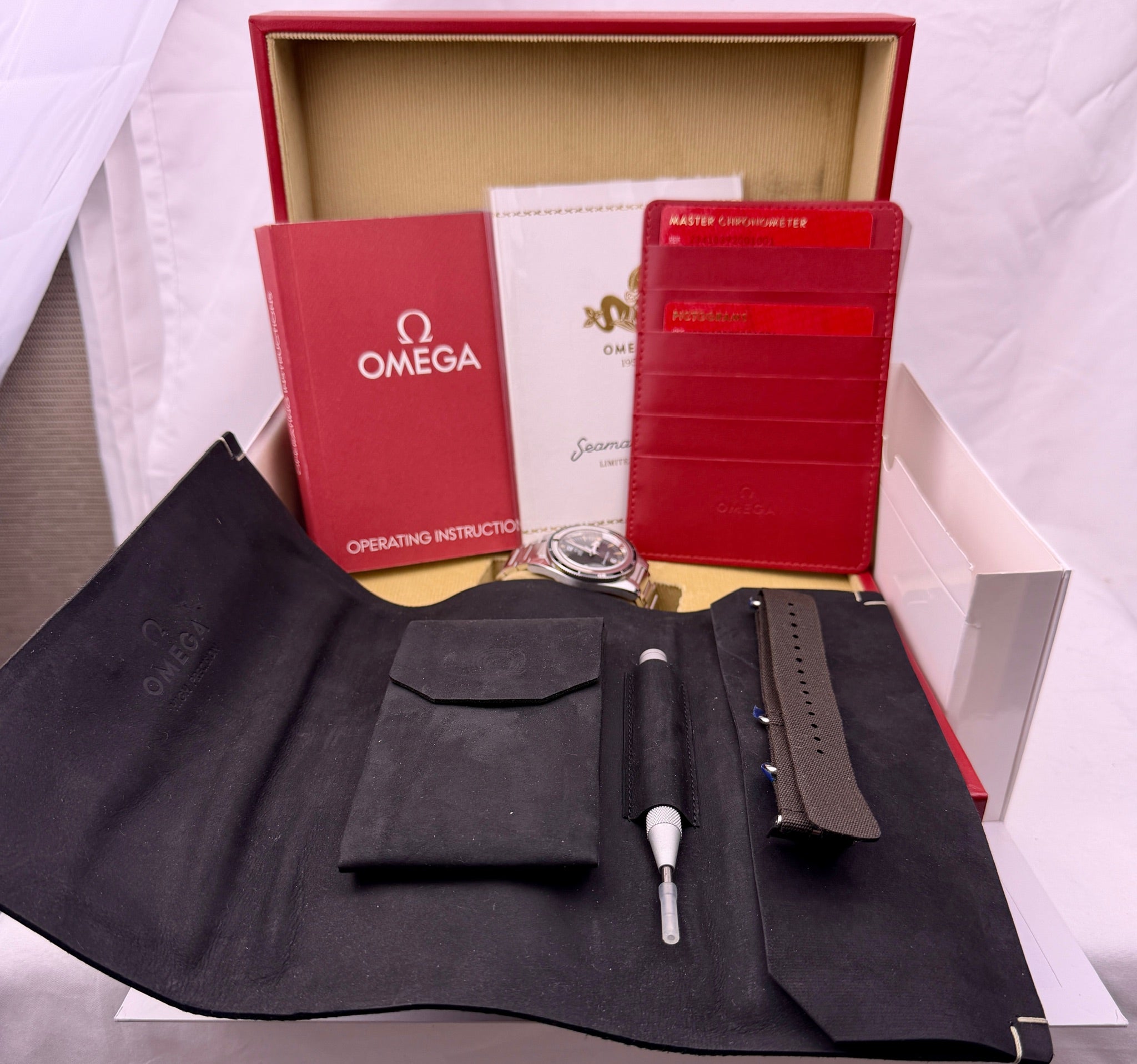 Case #548 — Omega Seamaster 57 Trilogy Limited Edition Ref. 234.10.39.20.01.001