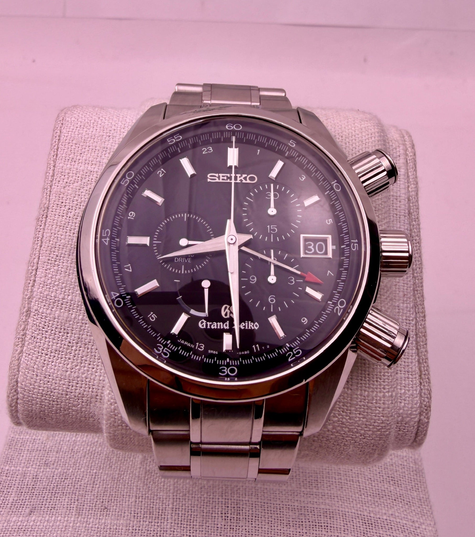 Case #550 — Grand Seiko GMT Chronograph Spring Drive Ref. SBGC003