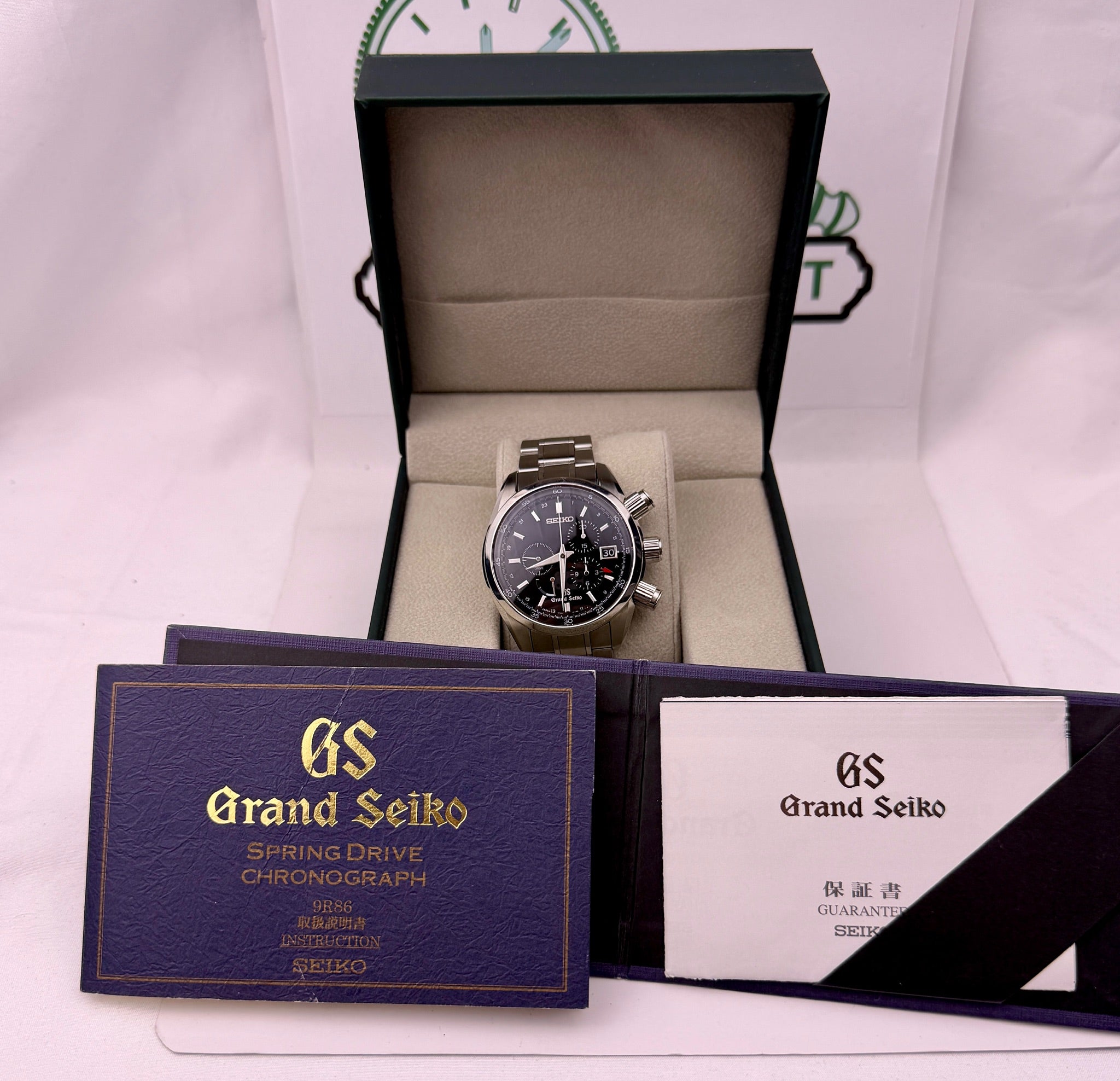 Case #550 — Grand Seiko GMT Chronograph Spring Drive Ref. SBGC003