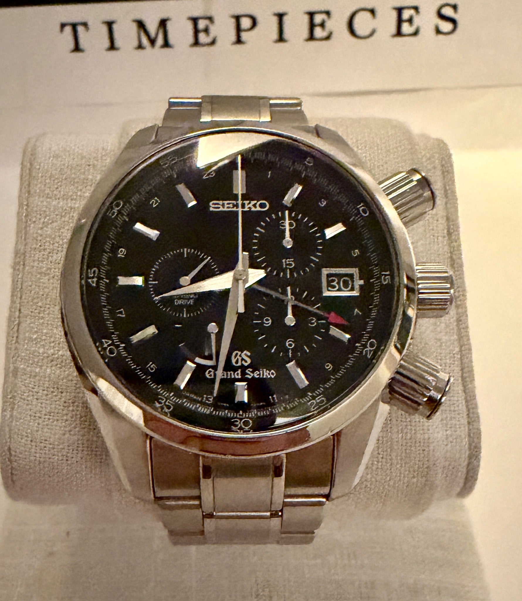 Case #550 — Grand Seiko GMT Chronograph Spring Drive Ref. SBGC003
