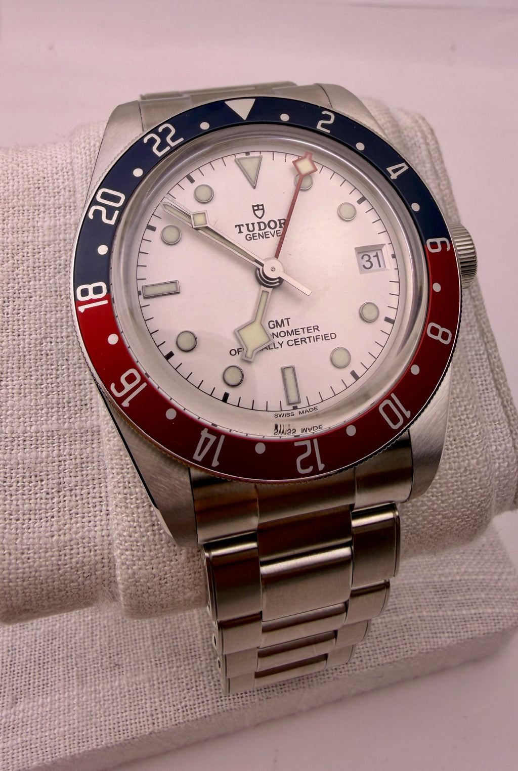 Case #542 — Tudor Black Bay GMT (Opaline) Ref. 79830RB