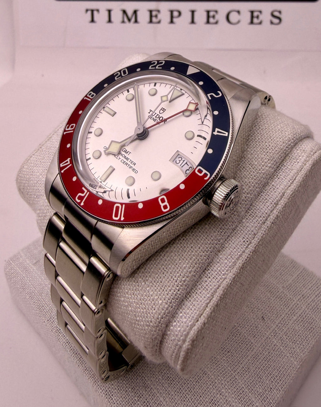 Case #542 — Tudor Black Bay GMT (Opaline) Ref. 79830RB