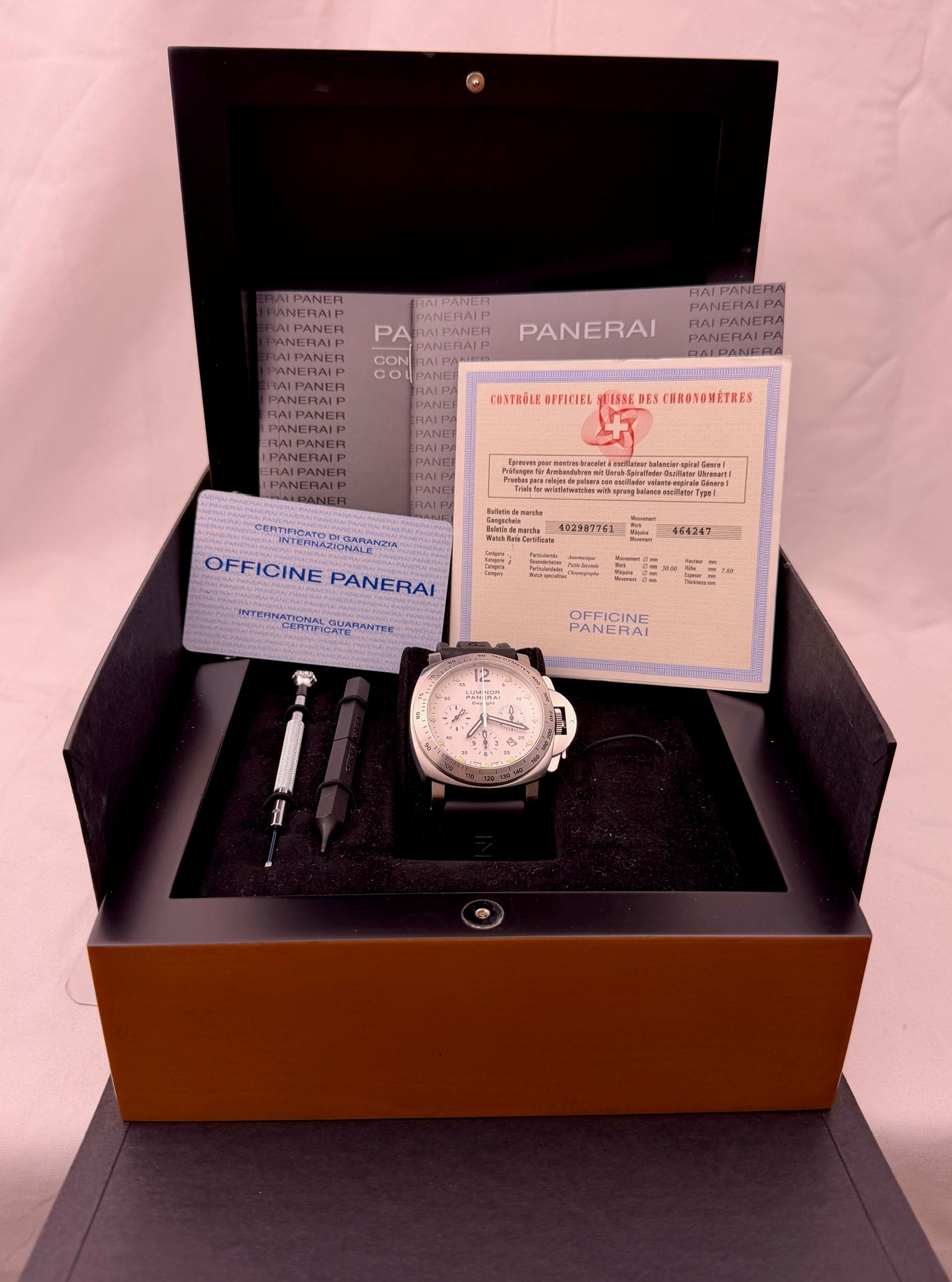Case #559 — Panerai Luminor Chrono Daylight Ref. PAM00251