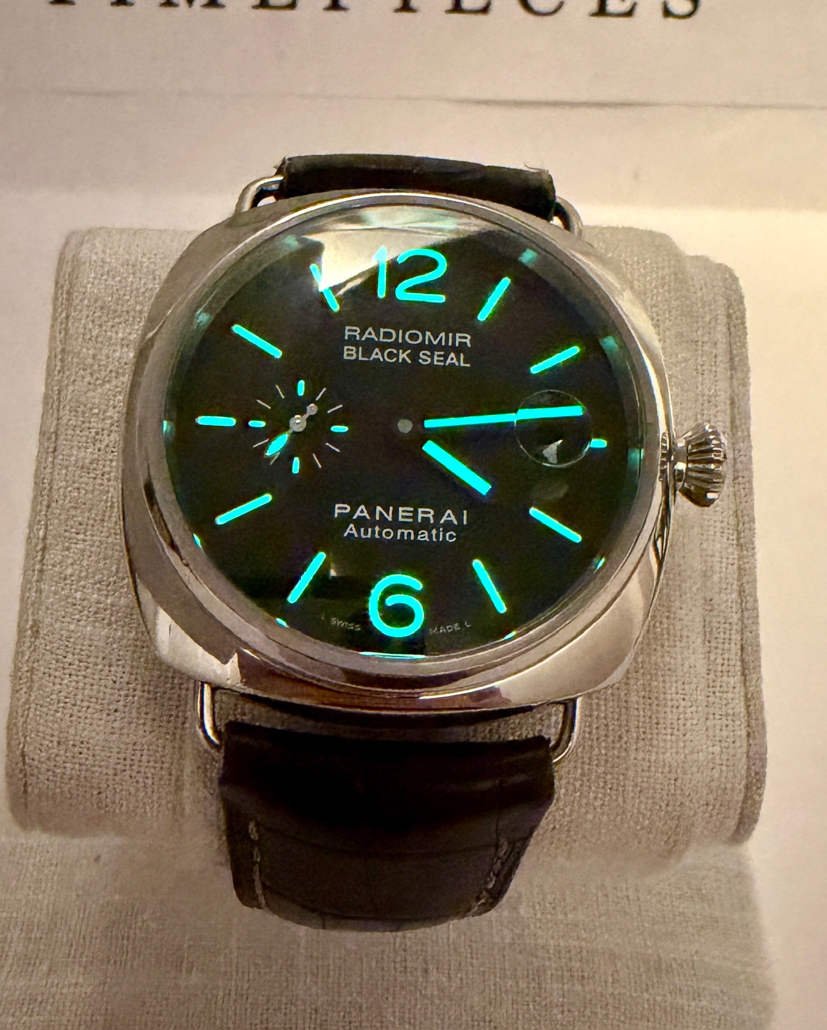 Case #573 — Panerai Radiomir Black Seal Ref. PAM00287