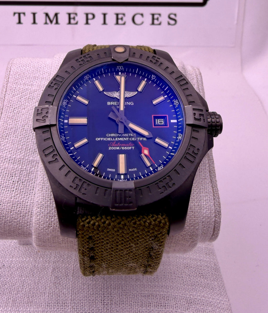 Case #574 — Breitling Avenger Blackbird 44 Ref. V1731110