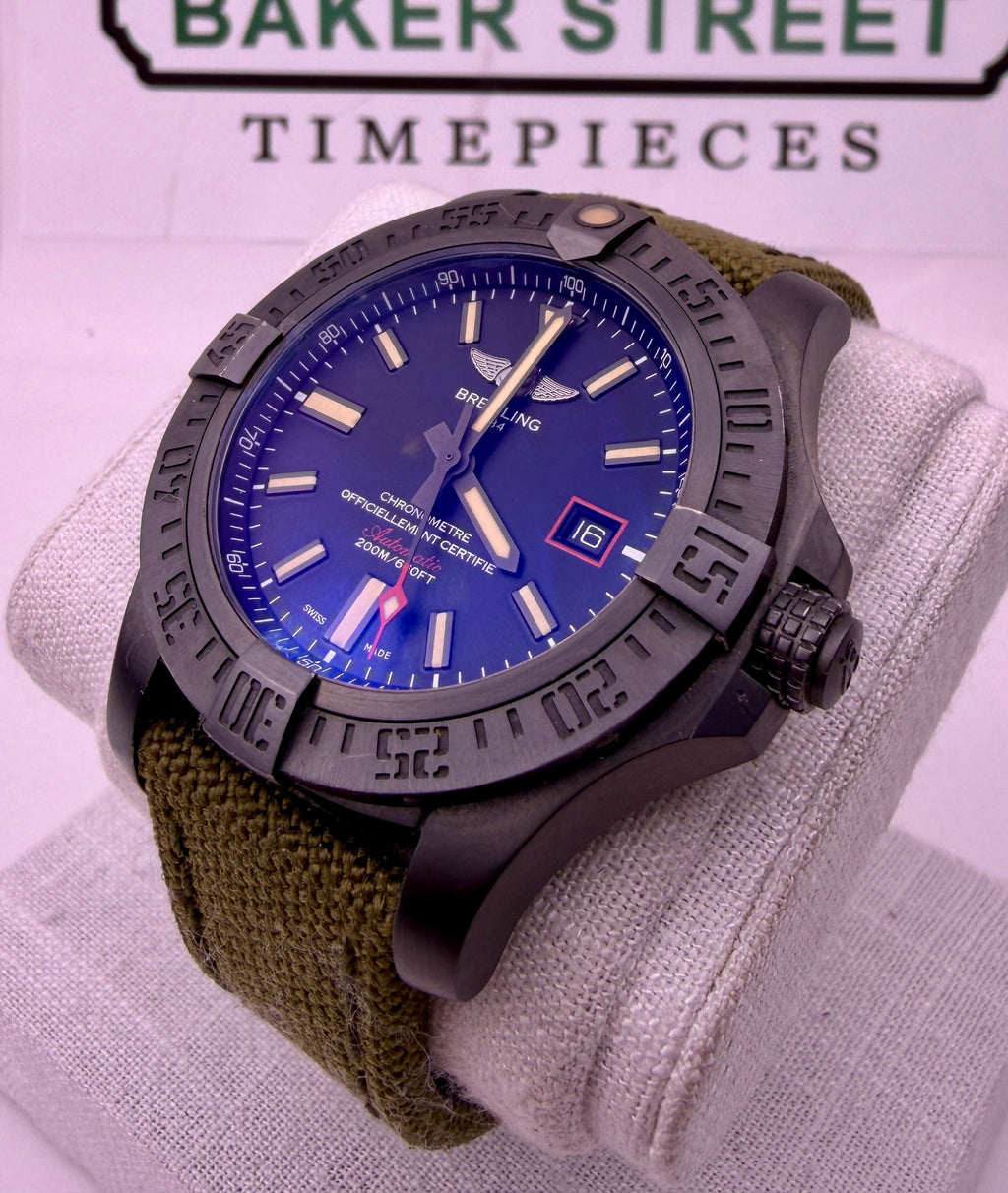 Case #574 — Breitling Avenger Blackbird 44 Ref. V1731110