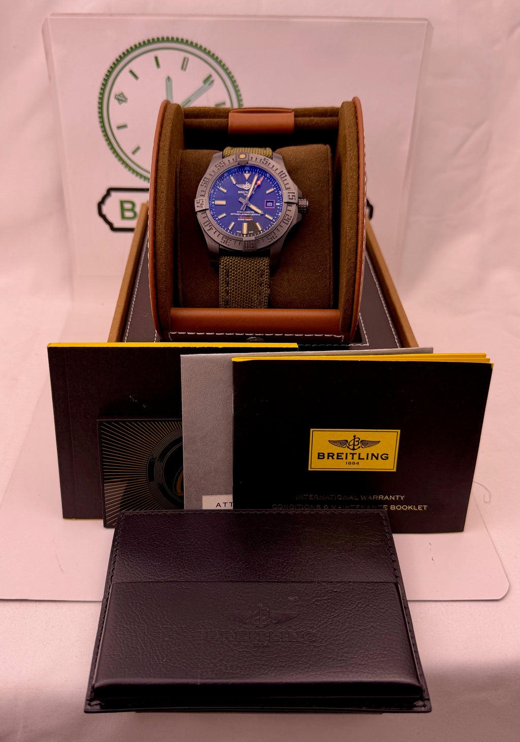 Case #574 — Breitling Avenger Blackbird 44 Ref. V1731110
