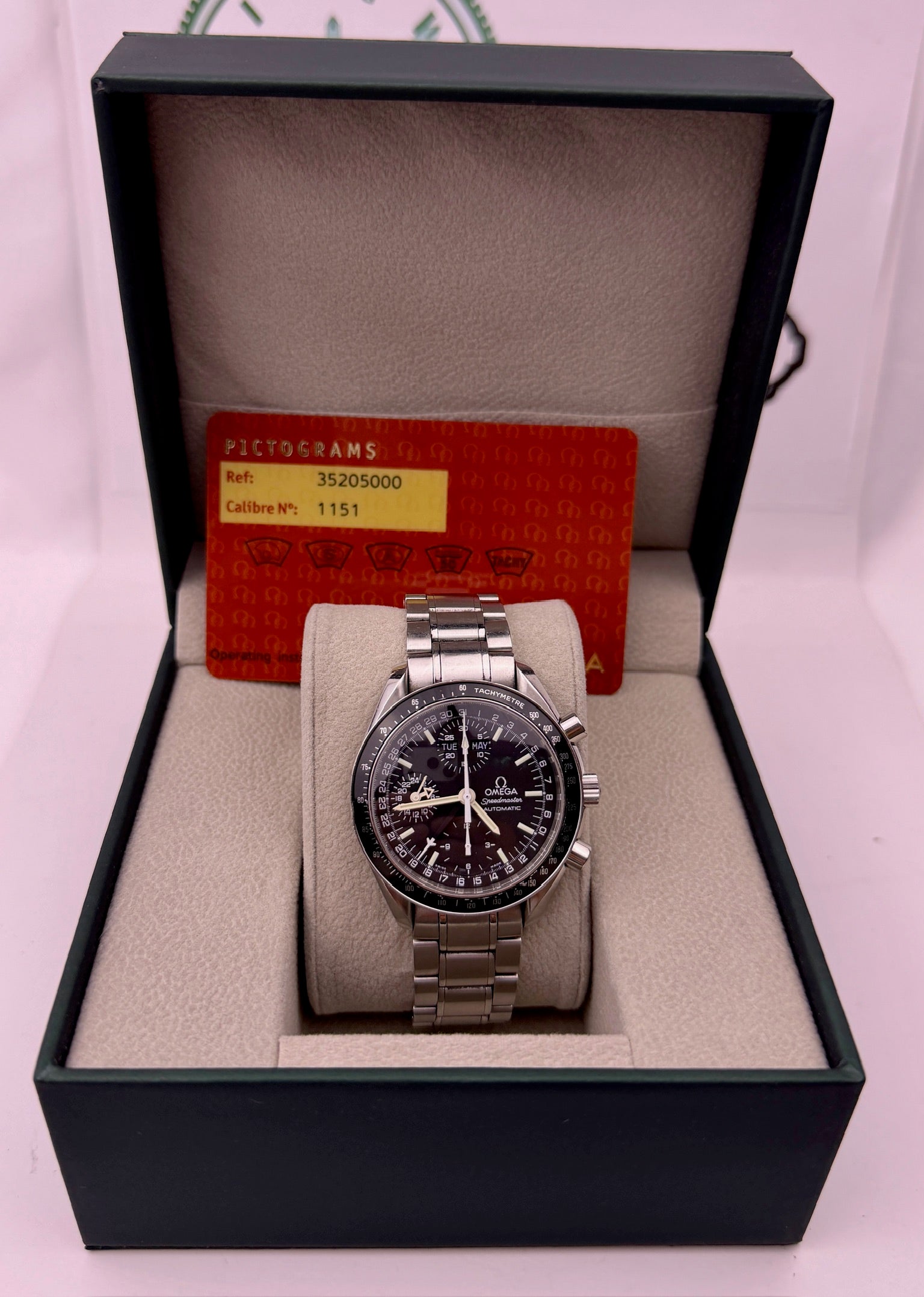 Case #577 — Omega Speedmaster Triple Date Ref. 3520.50.00