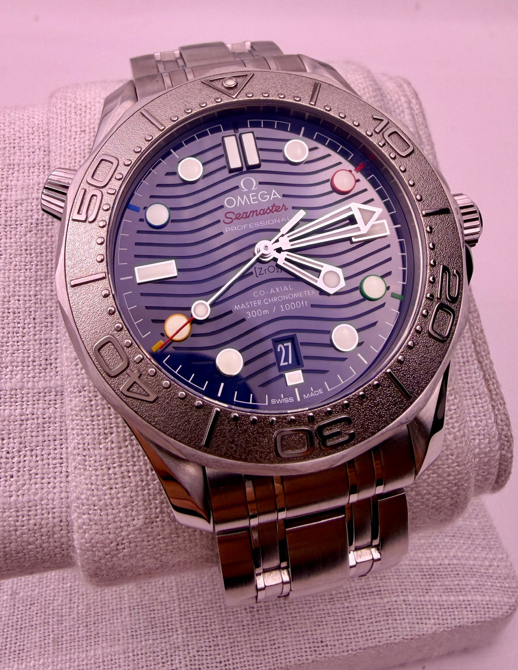 Case #578 — Omega Seamaster Diver 300M Beijing 2022 Special Edition Ref. 522.30.42.20.03.001