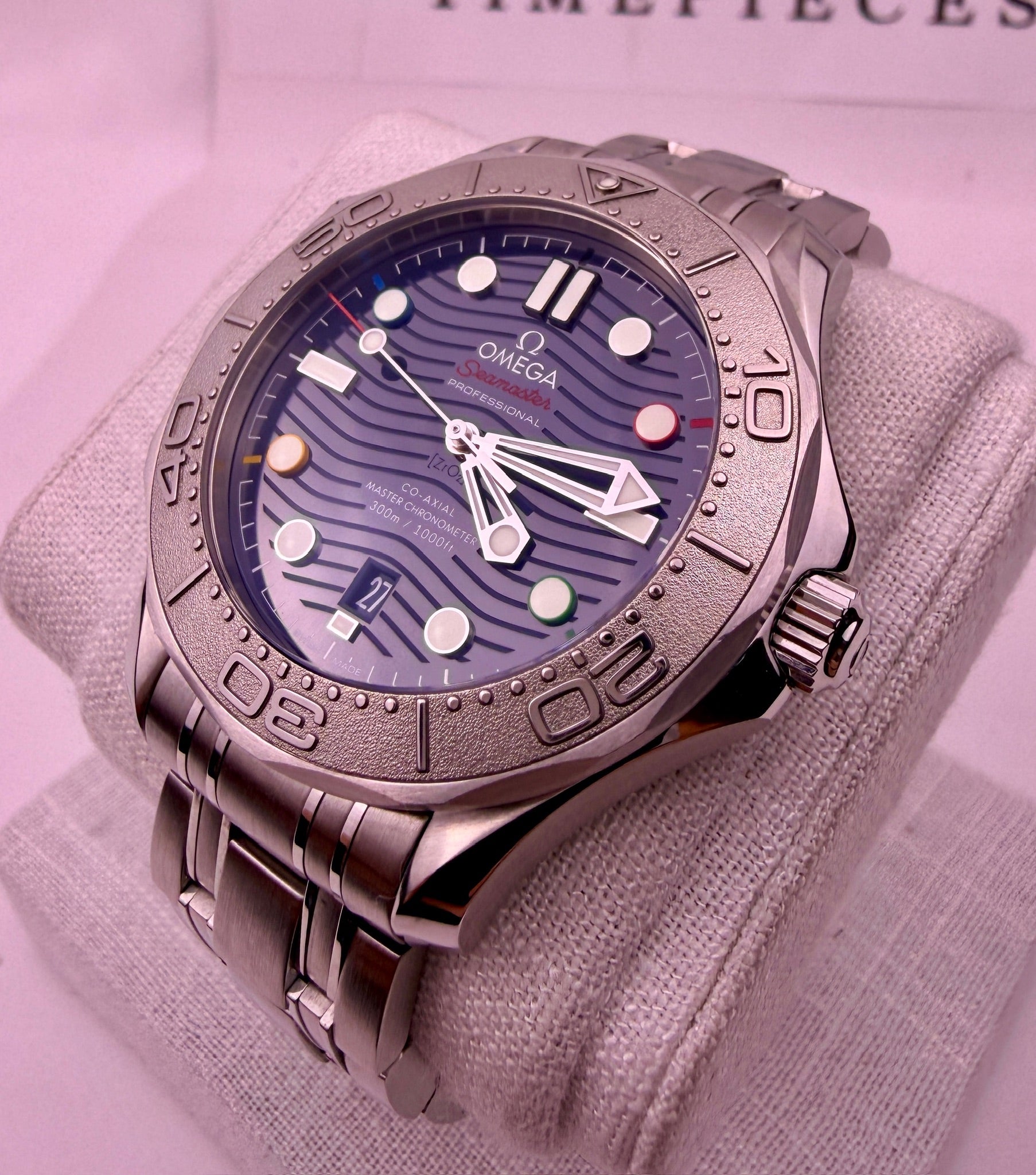 Case #578 — Omega Seamaster Diver 300M Beijing 2022 Special Edition Ref. 522.30.42.20.03.001