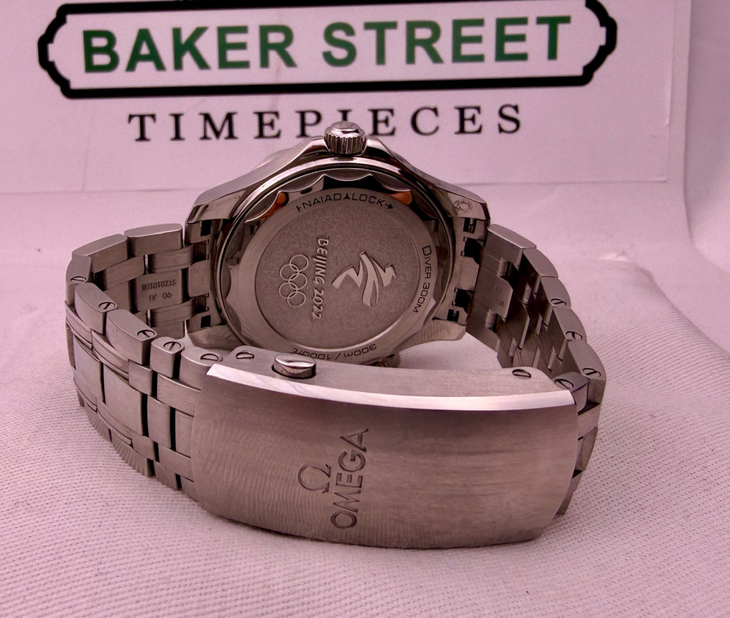 Case #578 — Omega Seamaster Diver 300M Beijing 2022 Special Edition Ref. 522.30.42.20.03.001