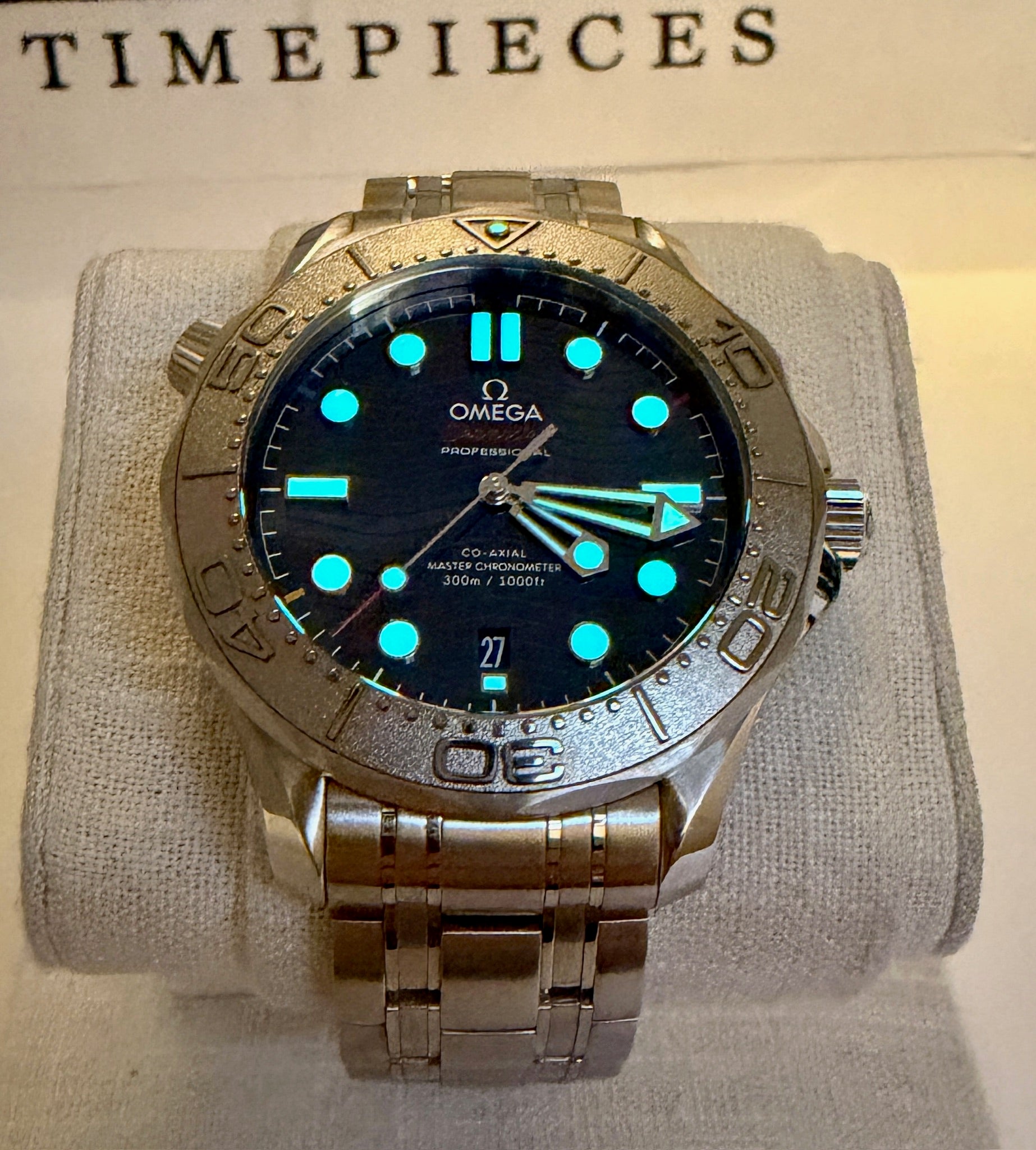 Case #578 — Omega Seamaster Diver 300M Beijing 2022 Special Edition Ref. 522.30.42.20.03.001