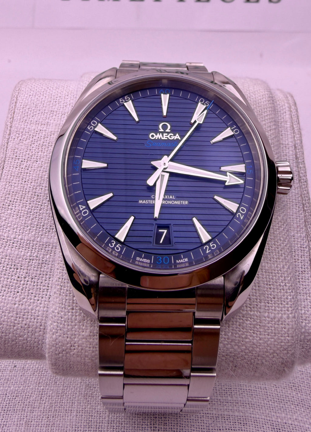 Case #569 — Omega Seamaster Aqua Terra Blue 150M Ref. 220.10.41.21.03.001