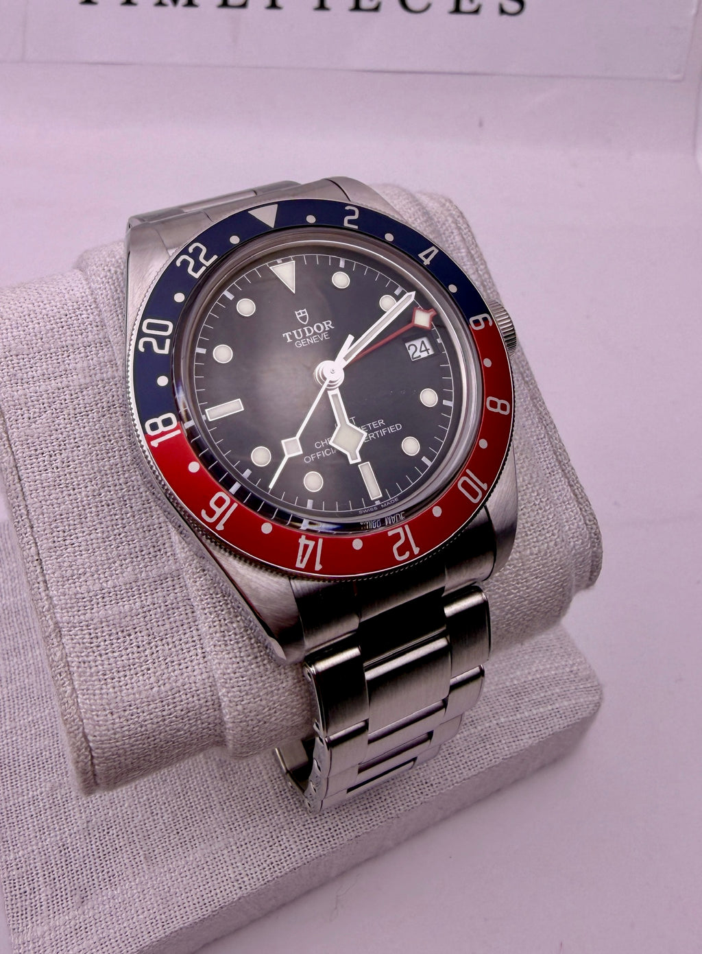 Case #566 — Tudor Black Bay GMT "Pepsi" Ref. M79830RB-0001