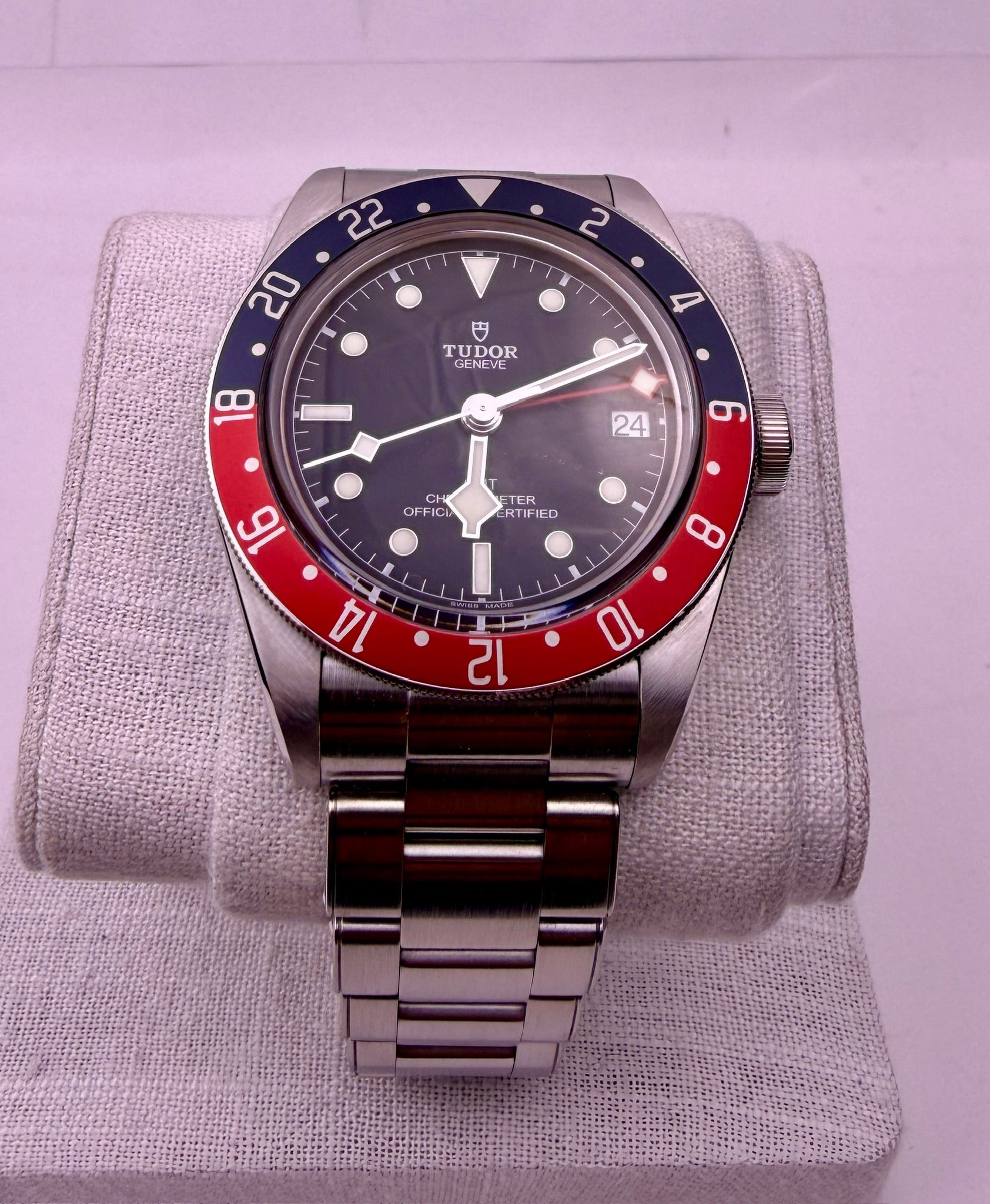 Case #566 — Tudor Black Bay GMT "Pepsi" Ref. M79830RB-0001
