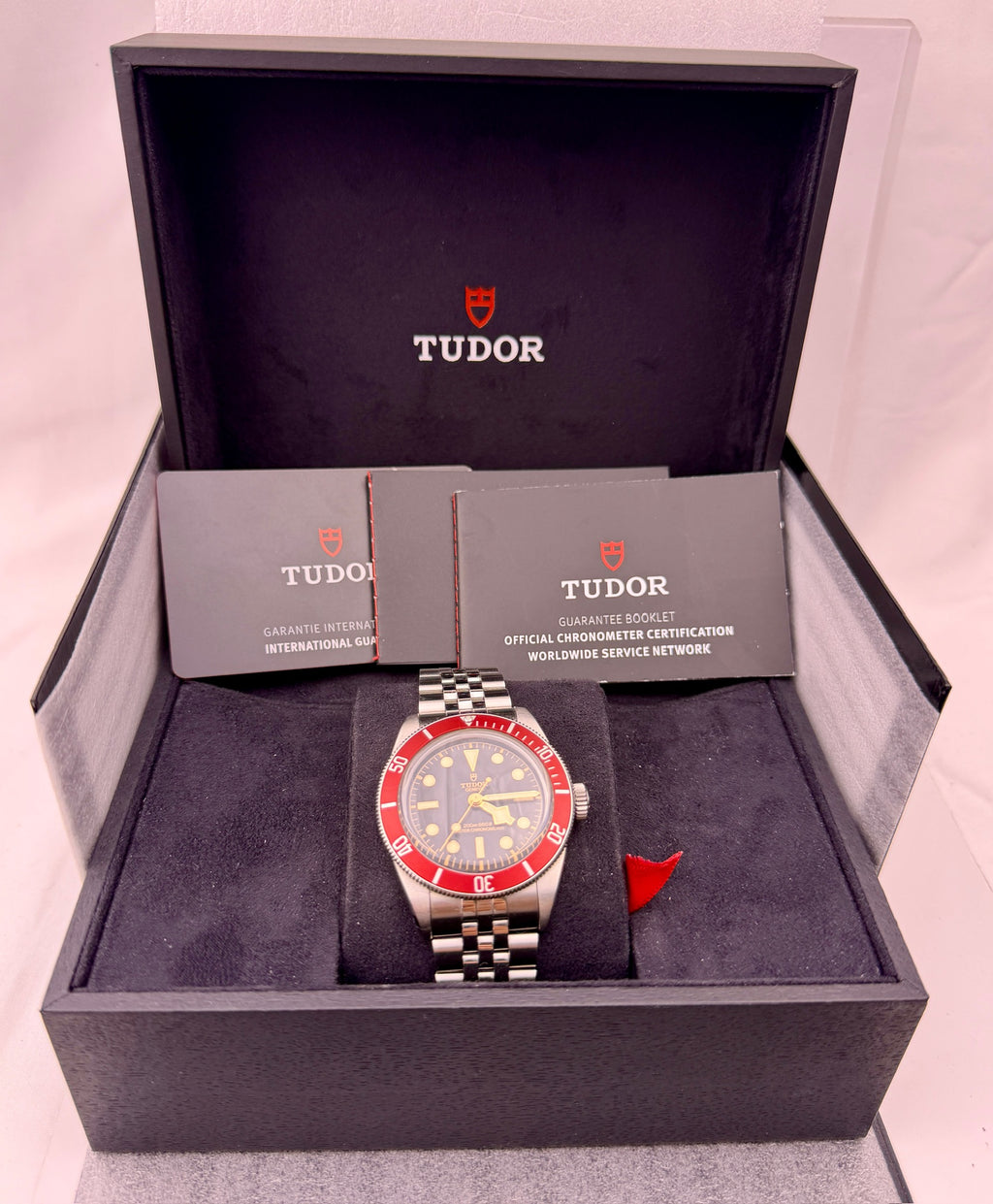 Case #579 — Tudor Black Bay Burgundy METAS Ref. M7941A1A0RU-0003