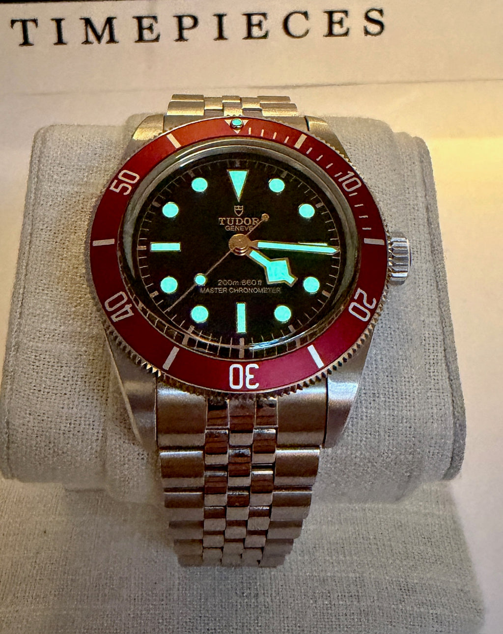 Case #579 — Tudor Black Bay Burgundy METAS Ref. M7941A1A0RU-0003