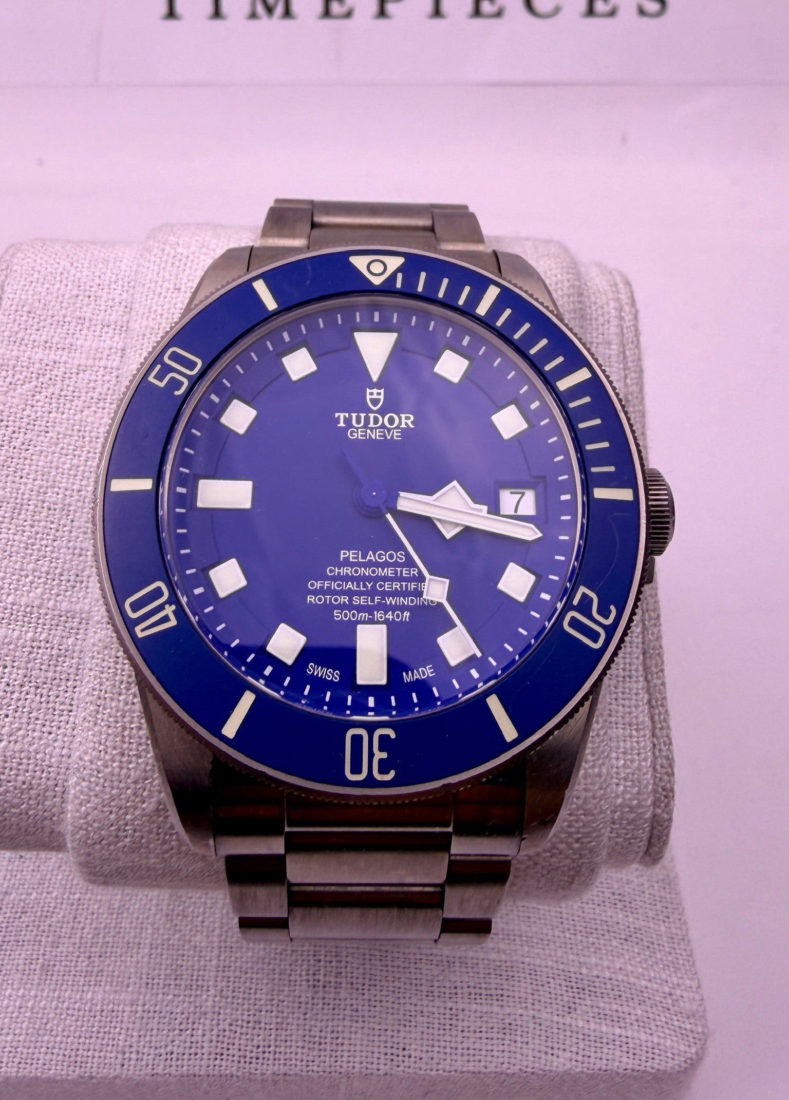 Case #576 — Tudor Pelagos Blue Ref. 25600TB
