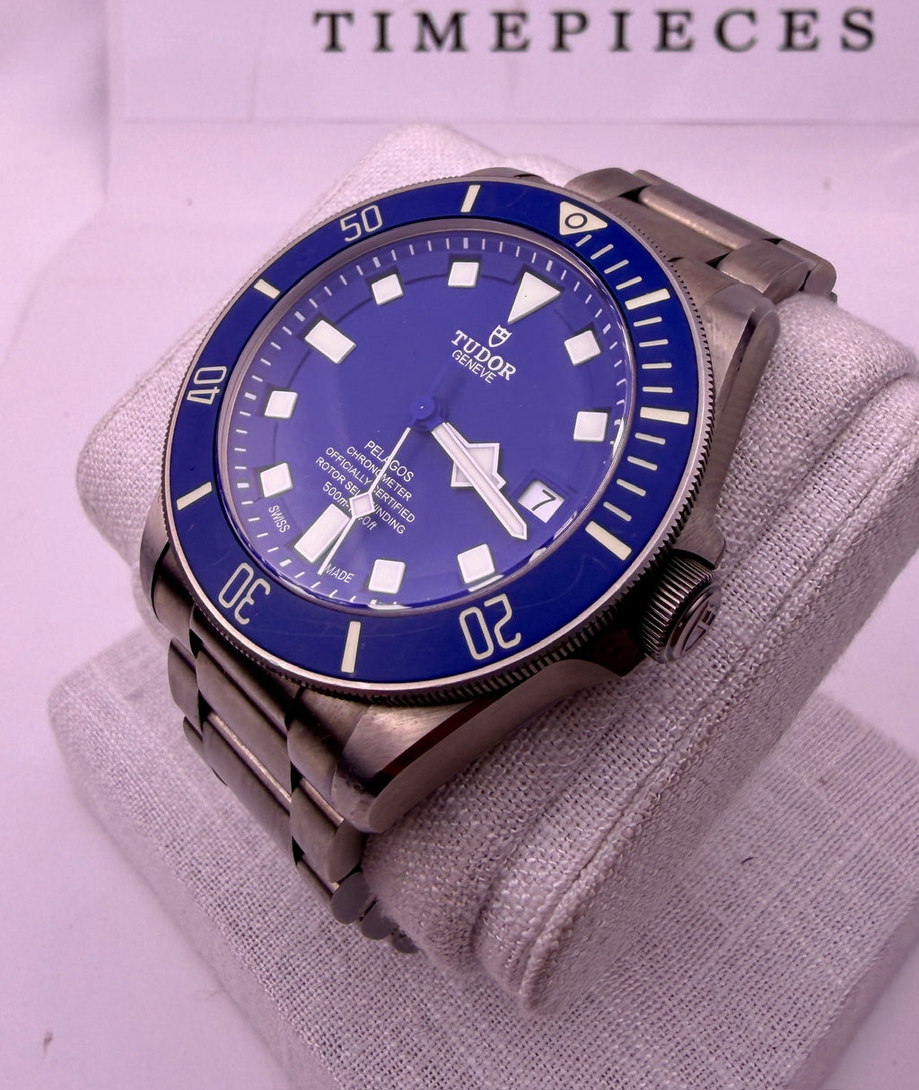 Case #576 — Tudor Pelagos Blue Ref. 25600TB