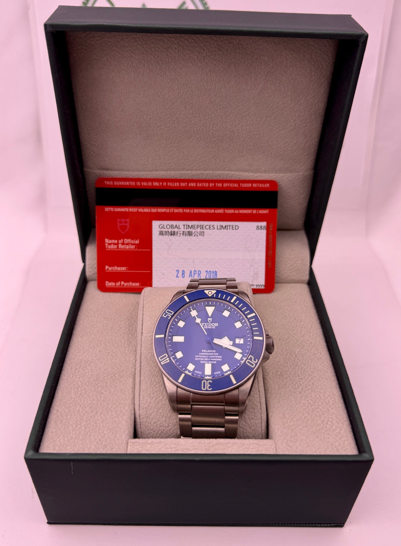 Case #576 — Tudor Pelagos Blue Ref. 25600TB