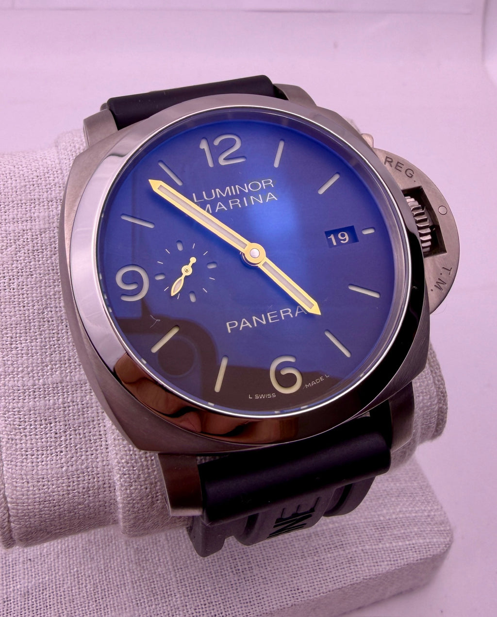 Case #568 — Panerai Luminor Marina 3 Days Titanium Ref. PAM00351