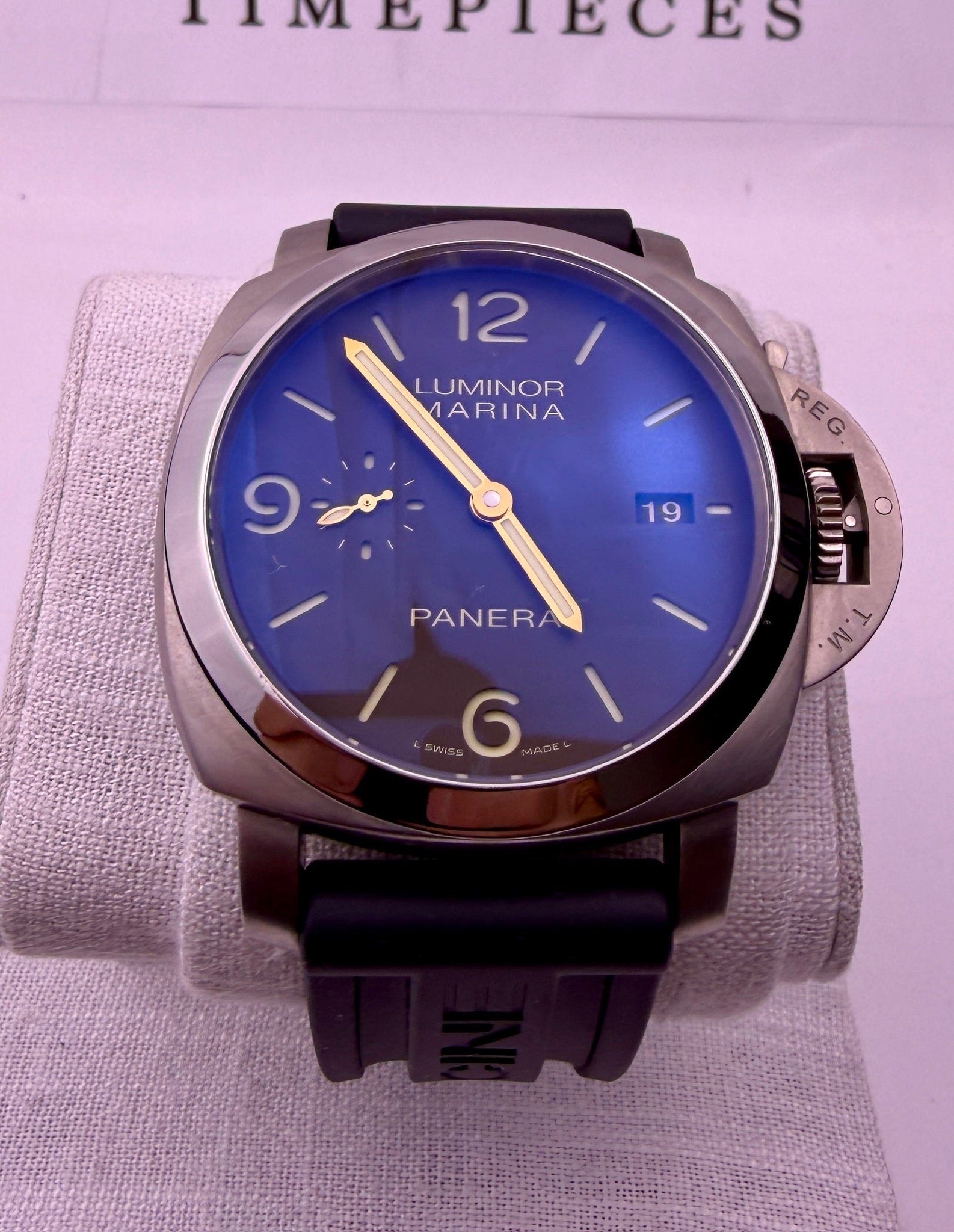 Case #568 — Panerai Luminor Marina 3 Days Titanium Ref. PAM00351