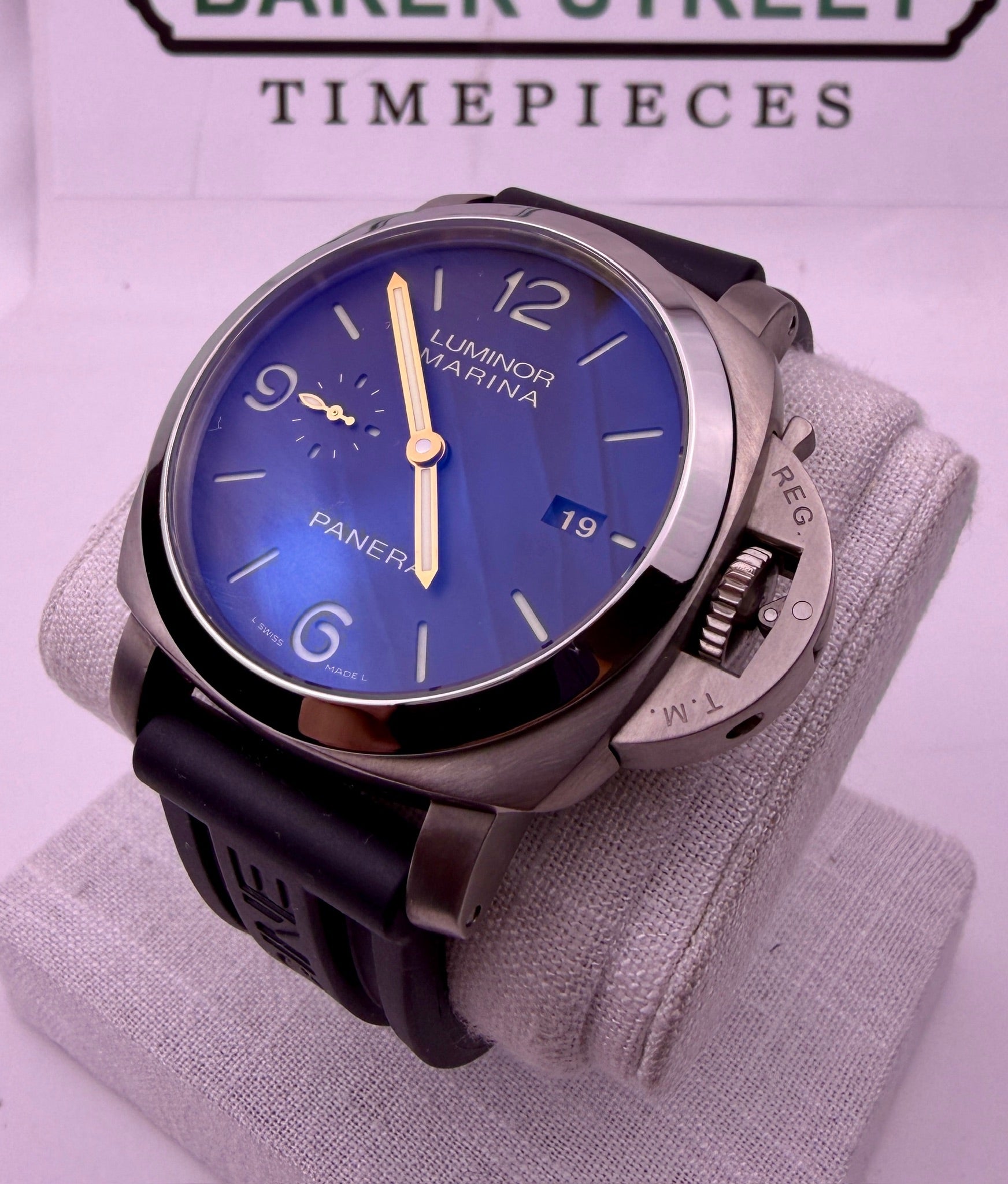 Case #568 — Panerai Luminor Marina 3 Days Titanium Ref. PAM00351
