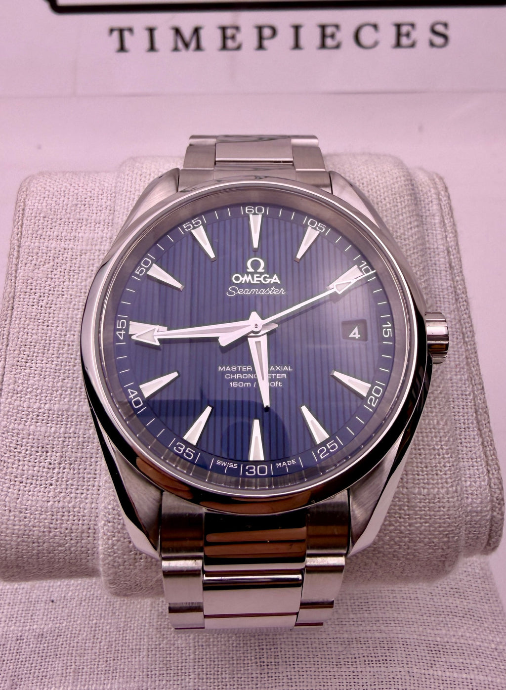 Case #571 — Omega Seamaster Aqua Terra 41mm "Spectre" Blue Ref. 231.10.42.21.03.003