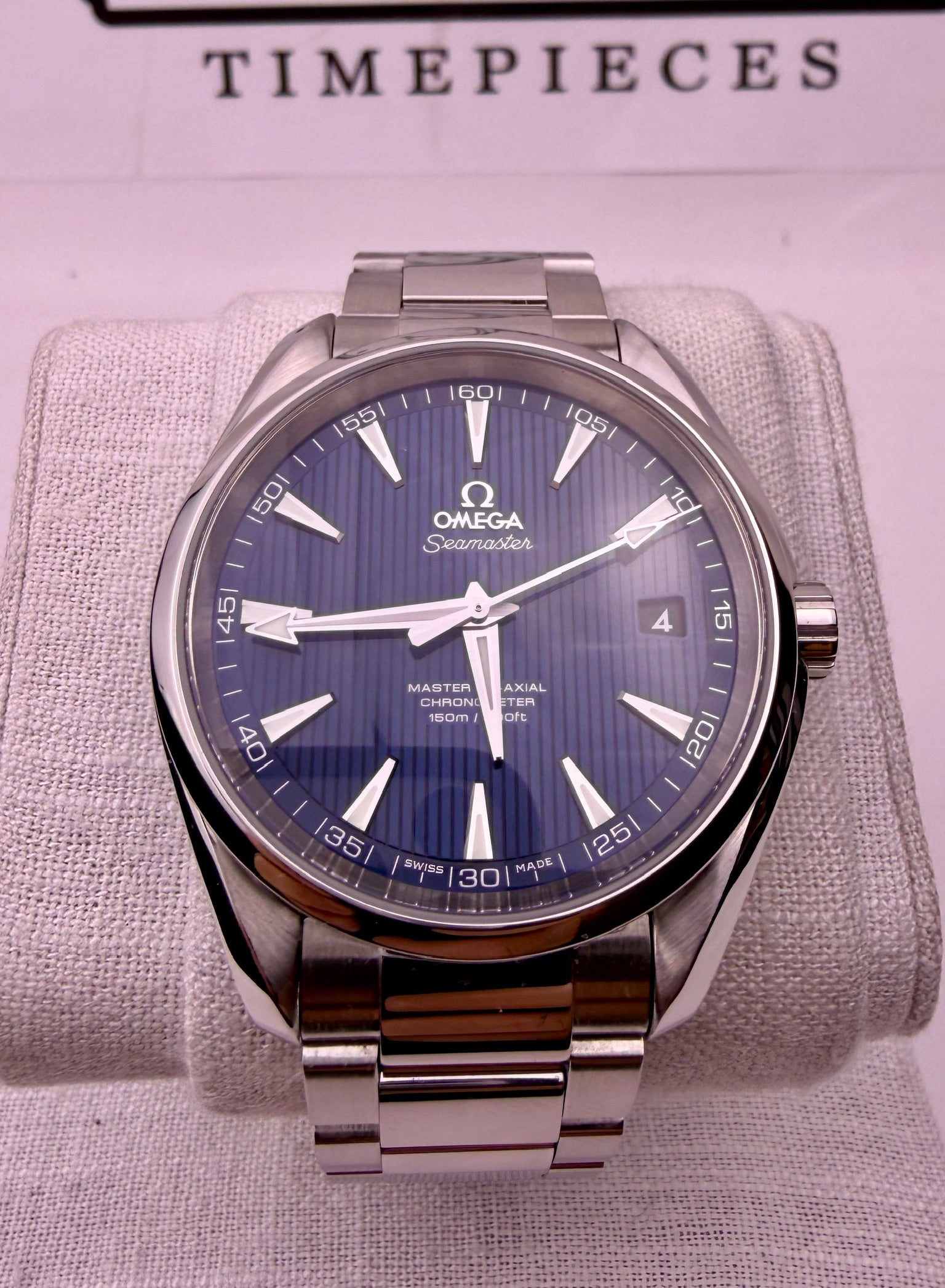 Case #571 — Omega Seamaster Aqua Terra 41mm "Spectre" Blue Ref. 231.10.42.21.03.003