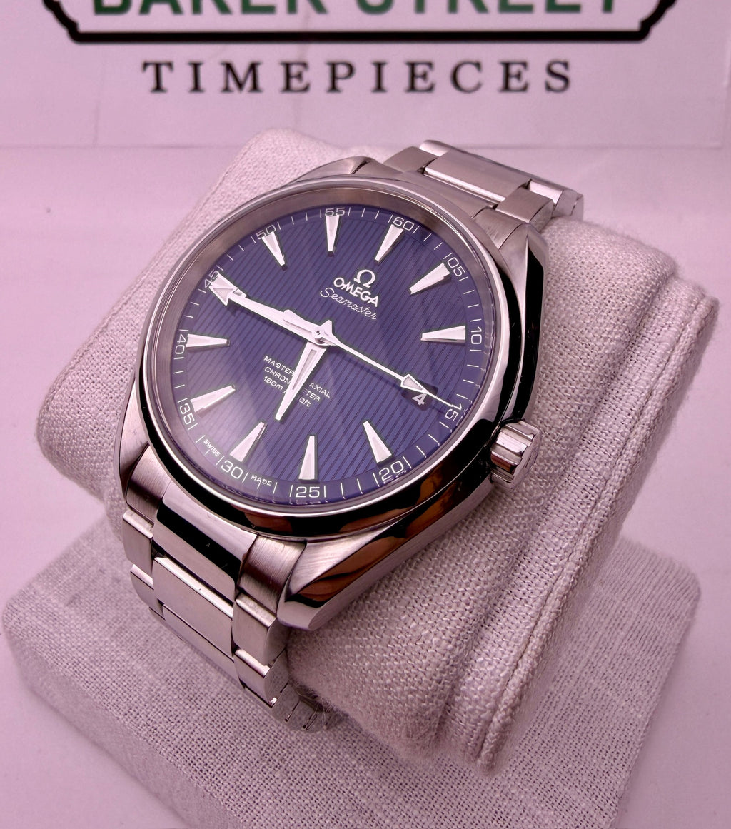 Case #571 — Omega Seamaster Aqua Terra 41mm "Spectre" Blue Ref. 231.10.42.21.03.003