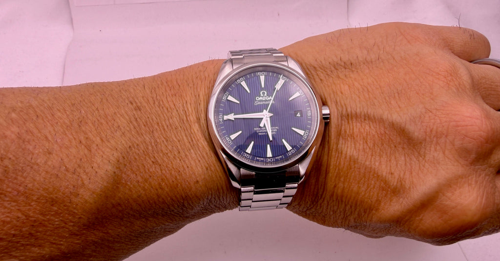 Case #571 — Omega Seamaster Aqua Terra 41mm "Spectre" Blue Ref. 231.10.42.21.03.003