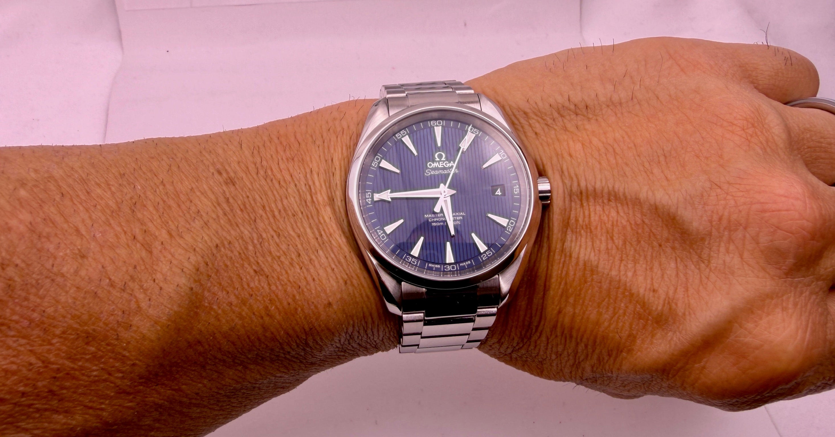 Case #571 — Omega Seamaster Aqua Terra 41mm "Spectre" Blue Ref. 231.10.42.21.03.003