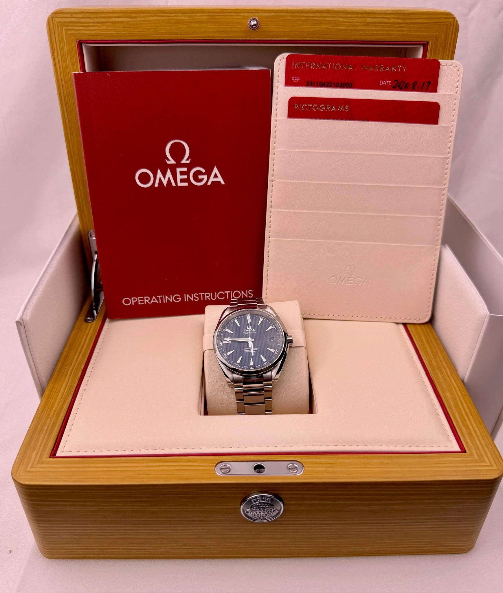 Case #571 — Omega Seamaster Aqua Terra 41mm "Spectre" Blue Ref. 231.10.42.21.03.003