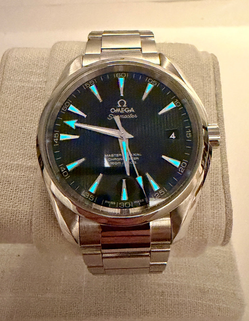 Case #571 — Omega Seamaster Aqua Terra 41mm "Spectre" Blue Ref. 231.10.42.21.03.003