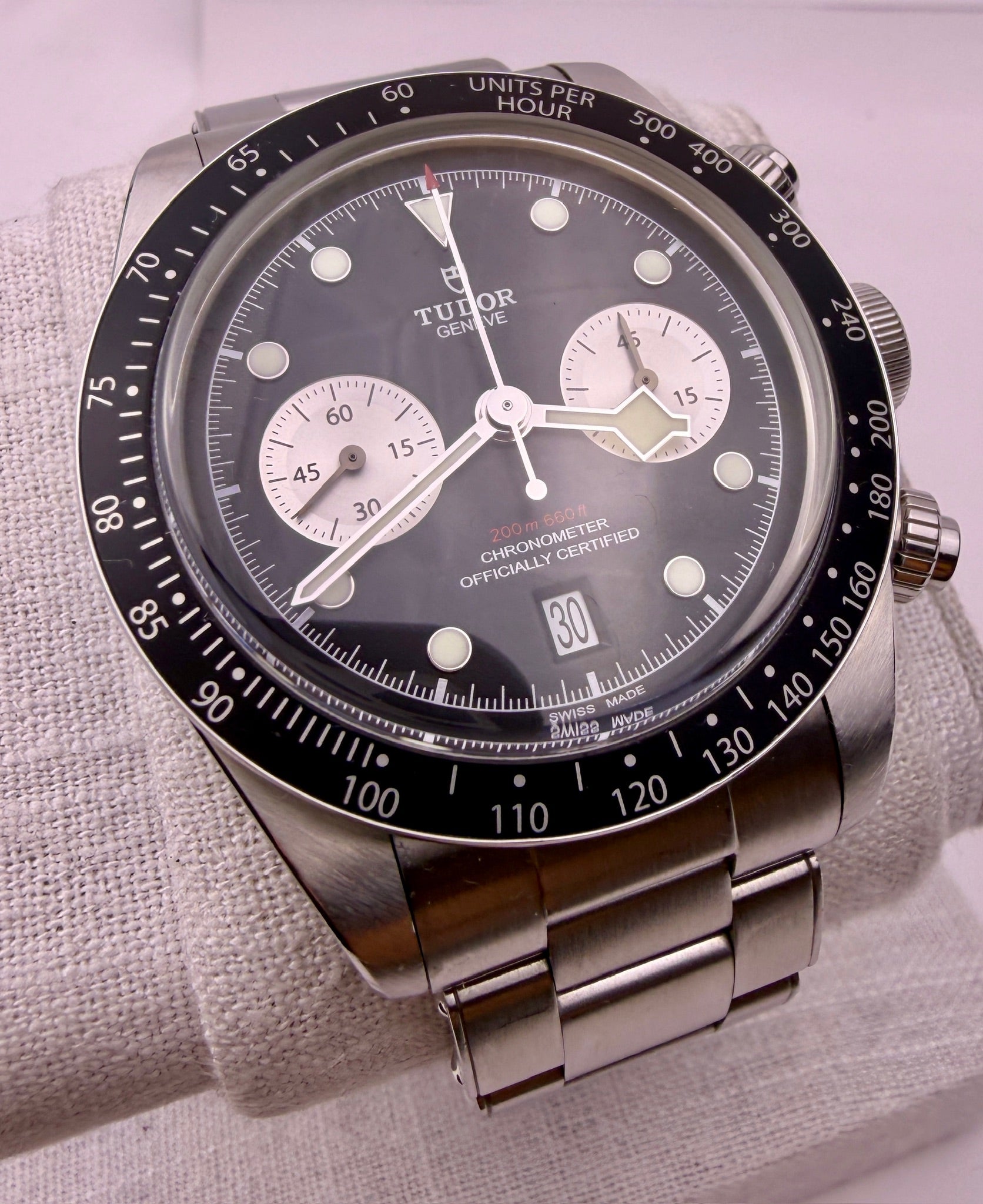 CASE #591 — TUDOR BLACK BAY CHRONOGRAPH "PANDA" REF. 79360N