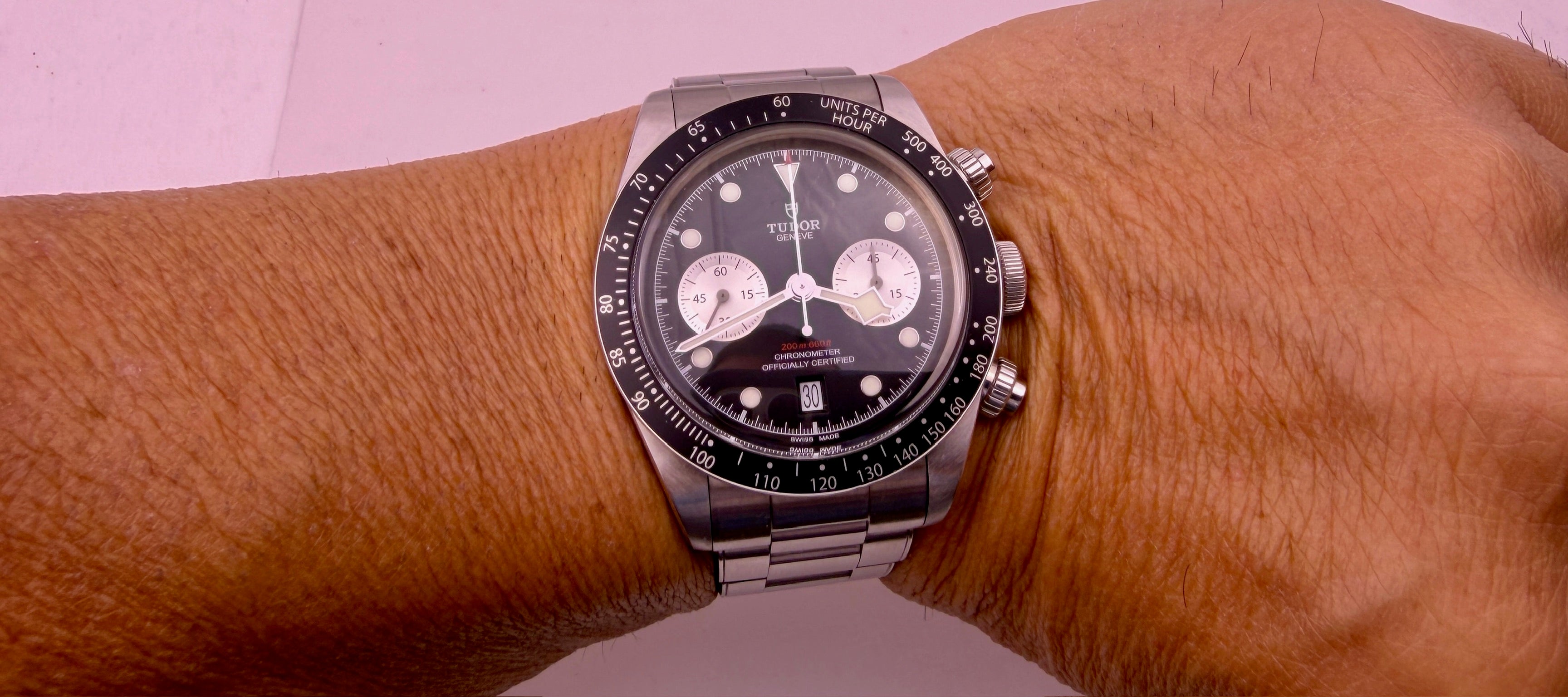 CASE #591 — TUDOR BLACK BAY CHRONOGRAPH "PANDA" REF. 79360N