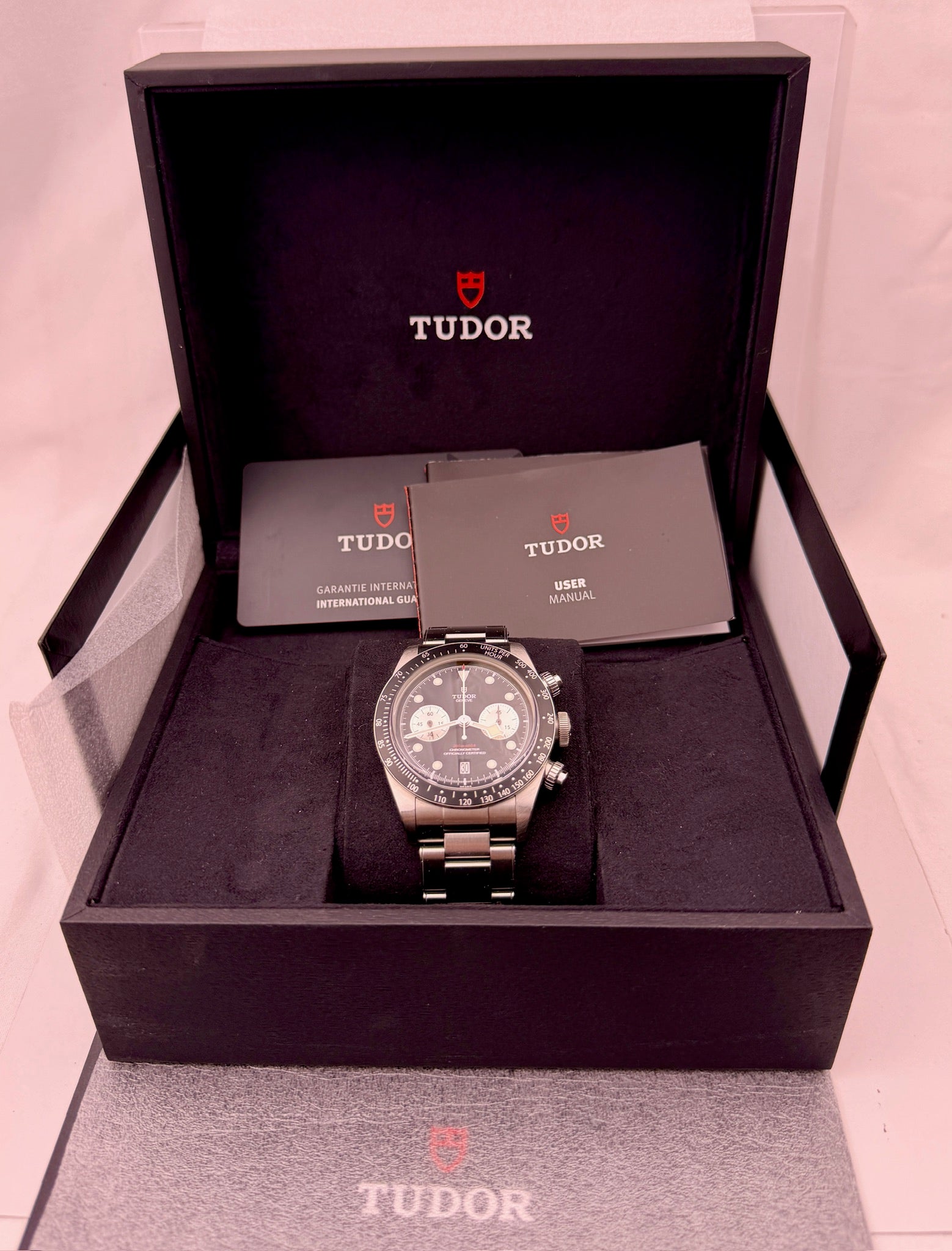 CASE #591 — TUDOR BLACK BAY CHRONOGRAPH "PANDA" REF. 79360N
